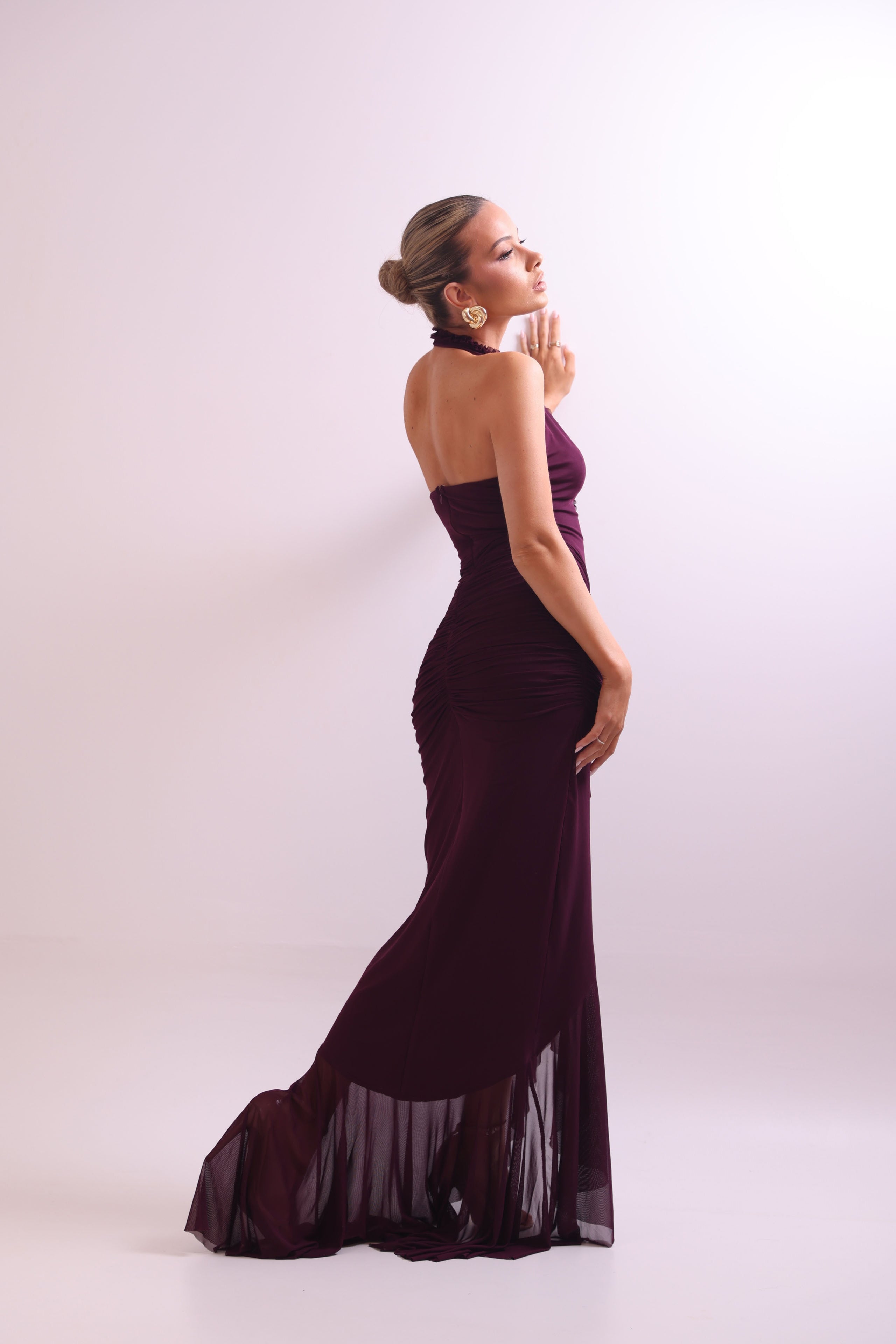 Meli Berry Dress