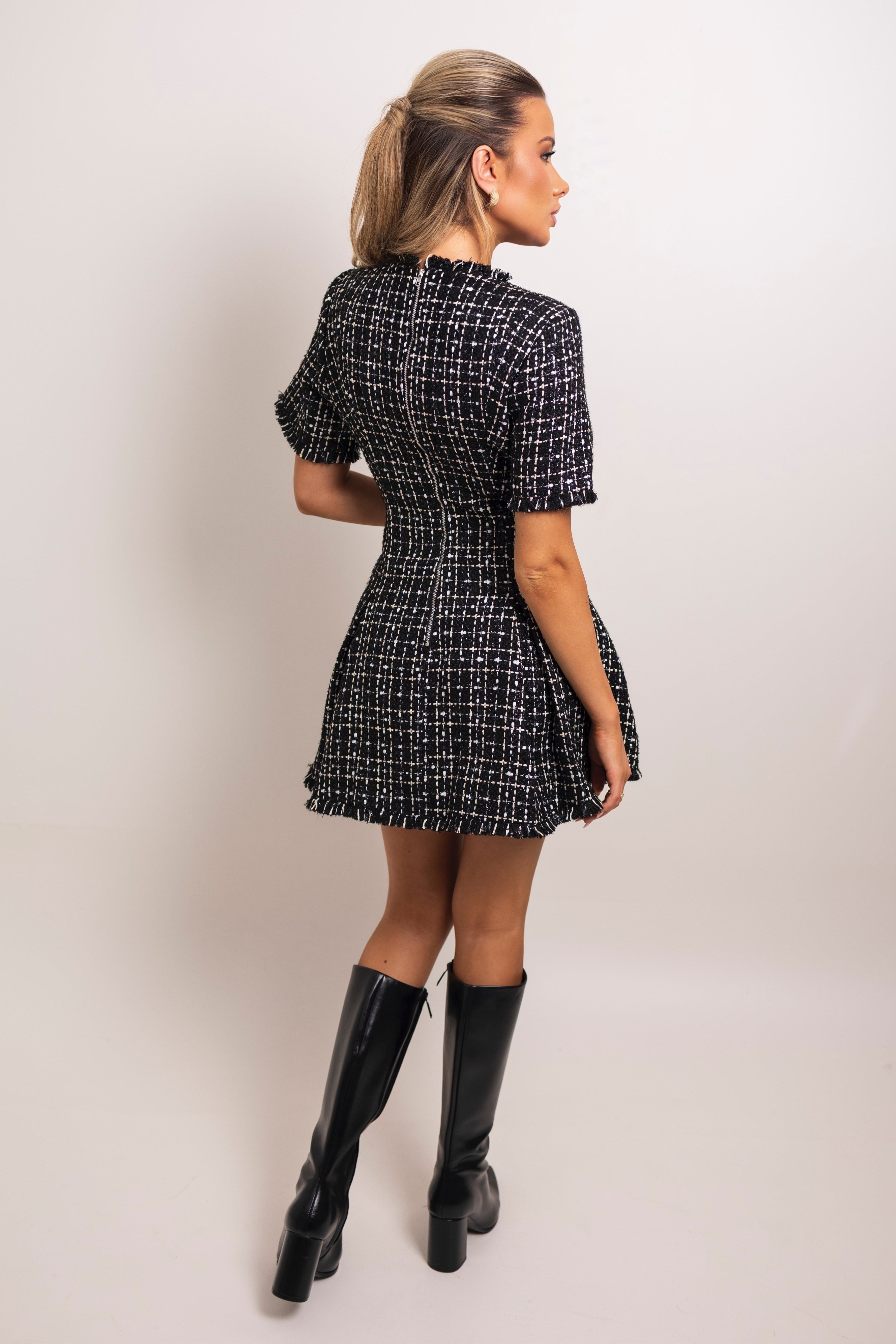 Loisa Black Dress