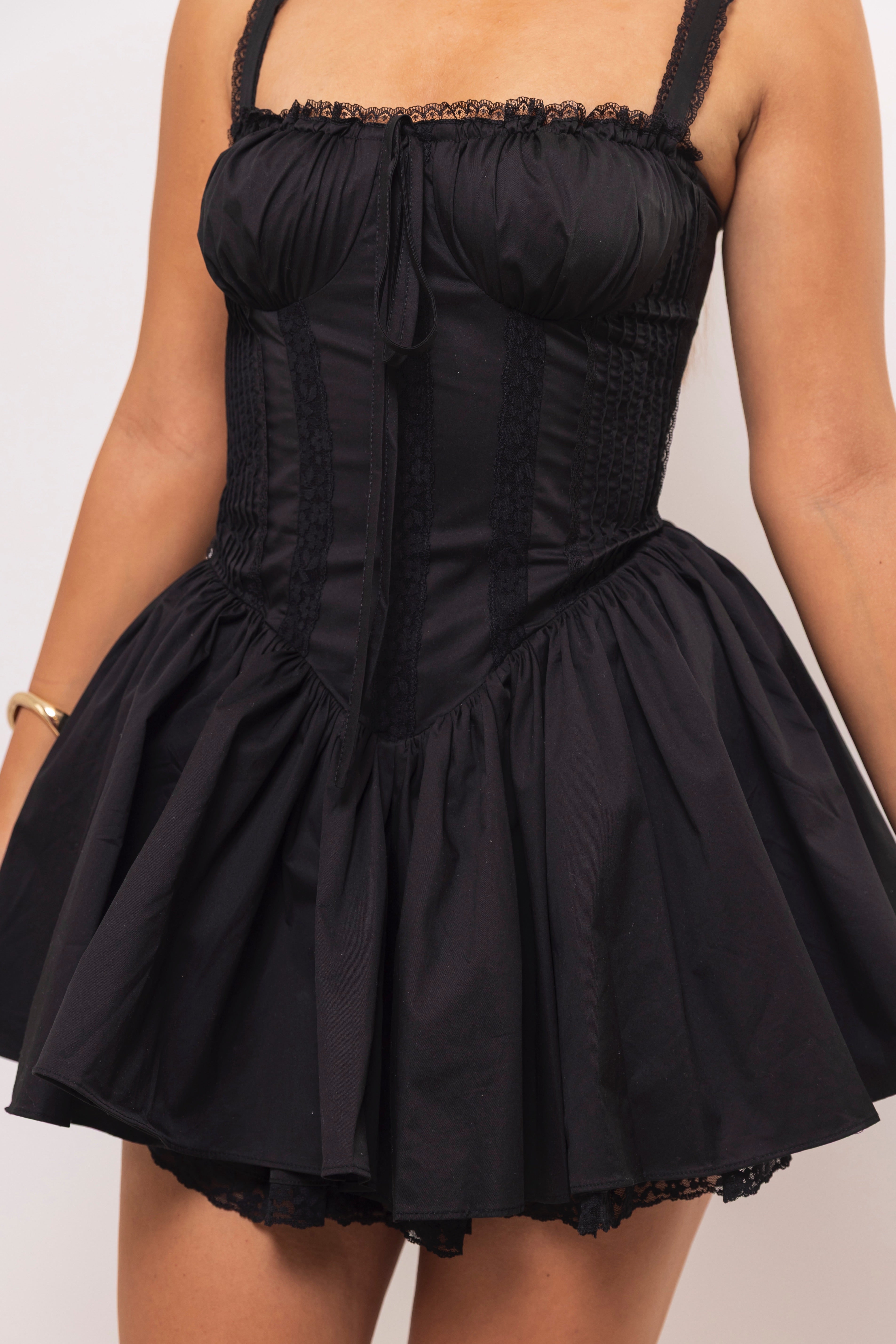 Onika Black Dress