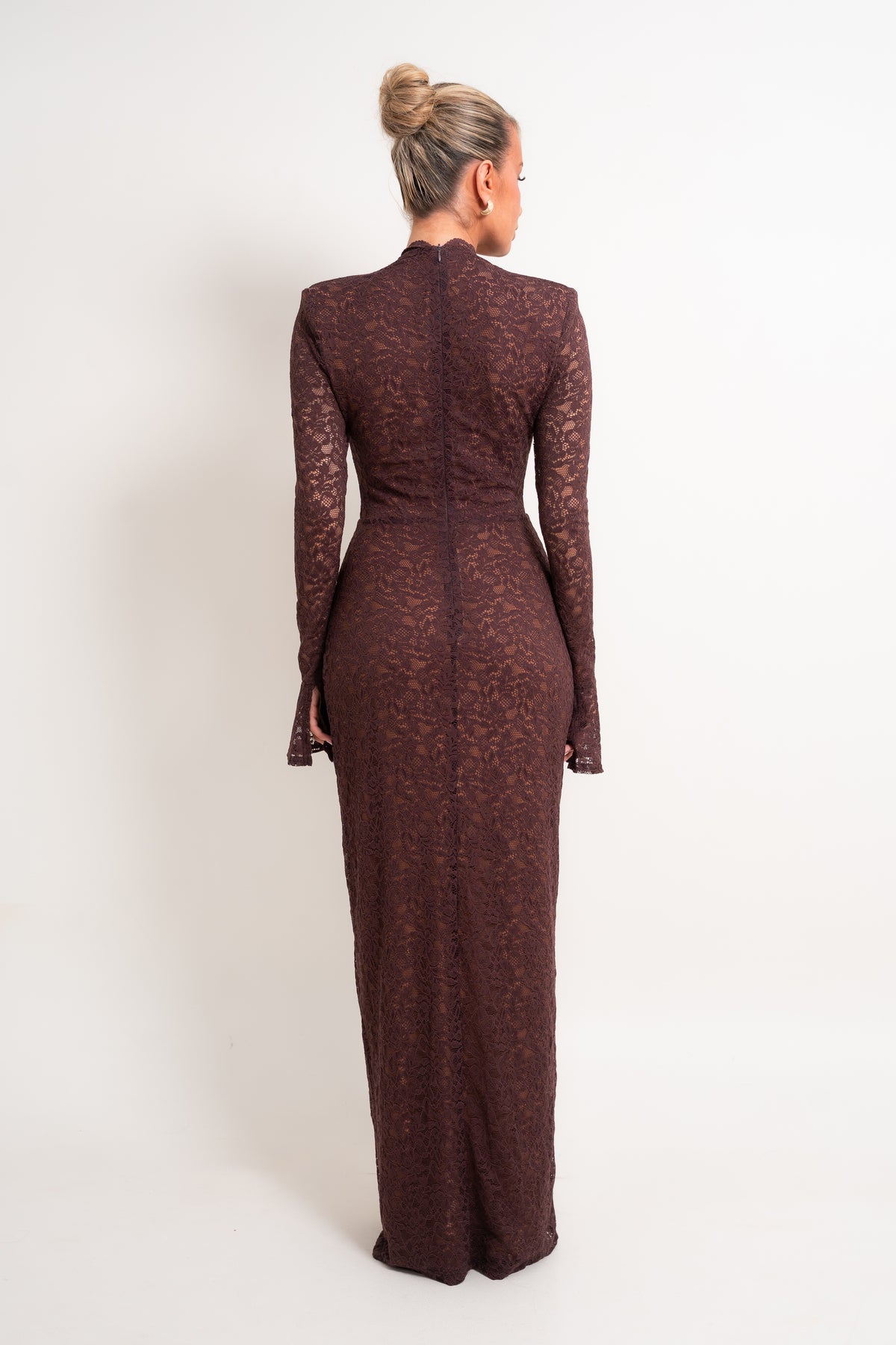 Agnesse Brown Stine Dress