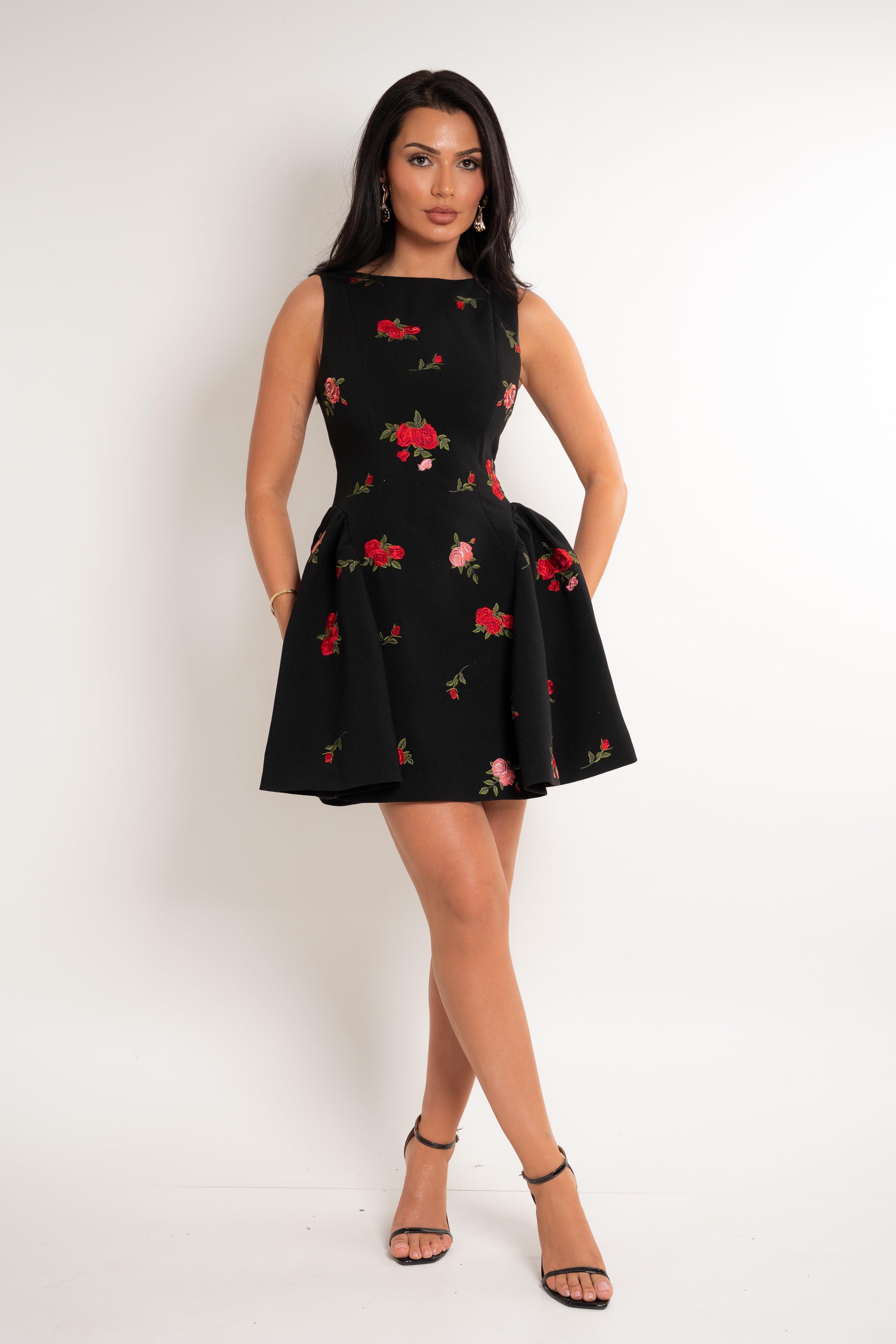 Alaya Black Dress