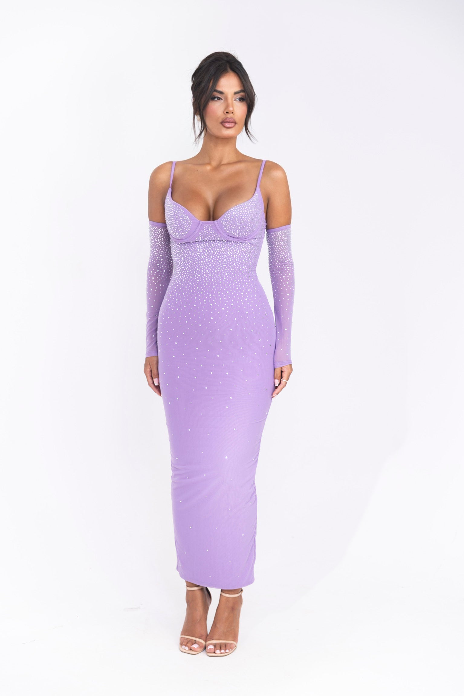 Alba Lavender Dress