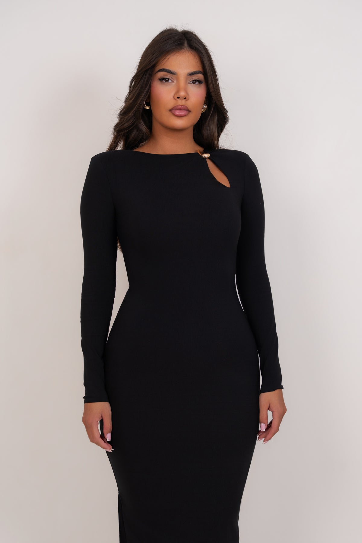 Alise Black Dress