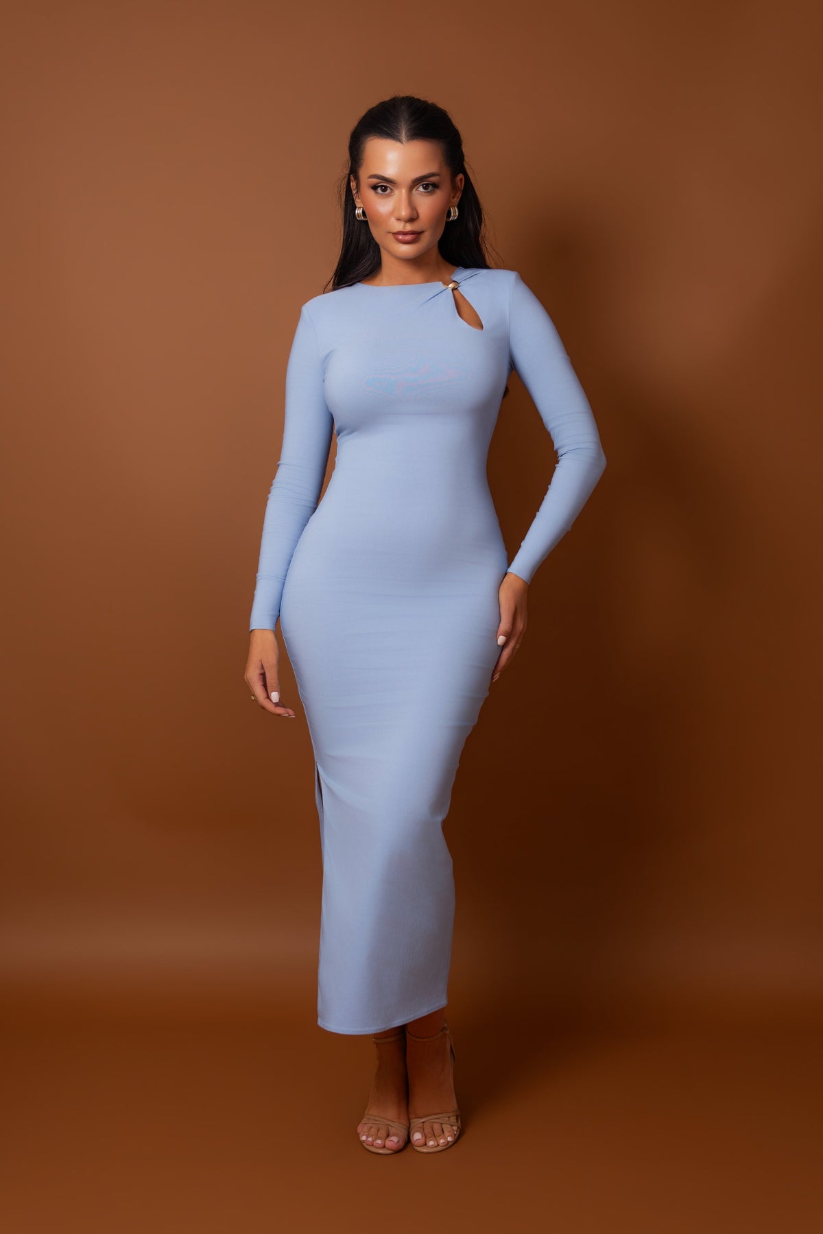 Alise Powder Blue Dress