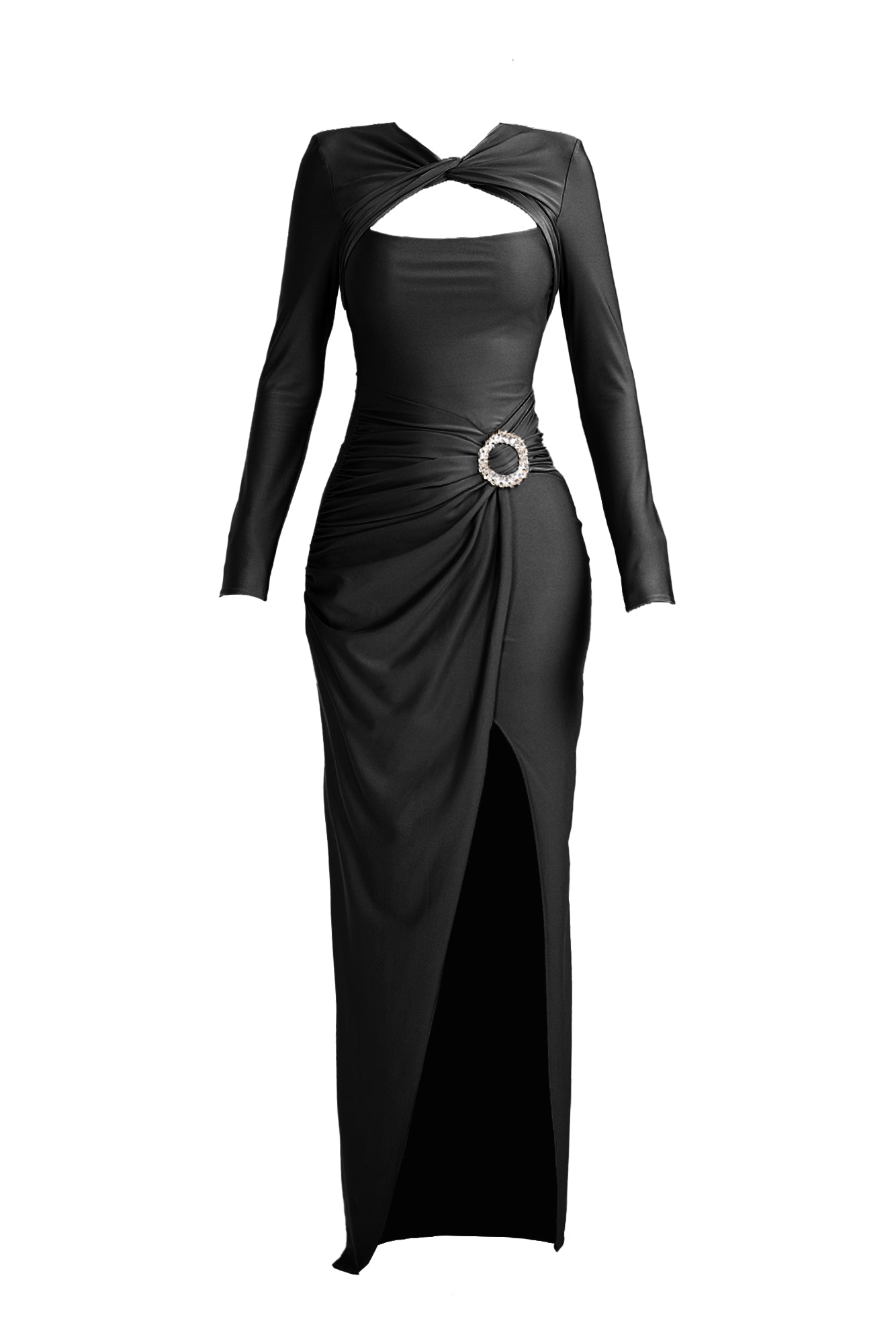 Amelina Black Dress