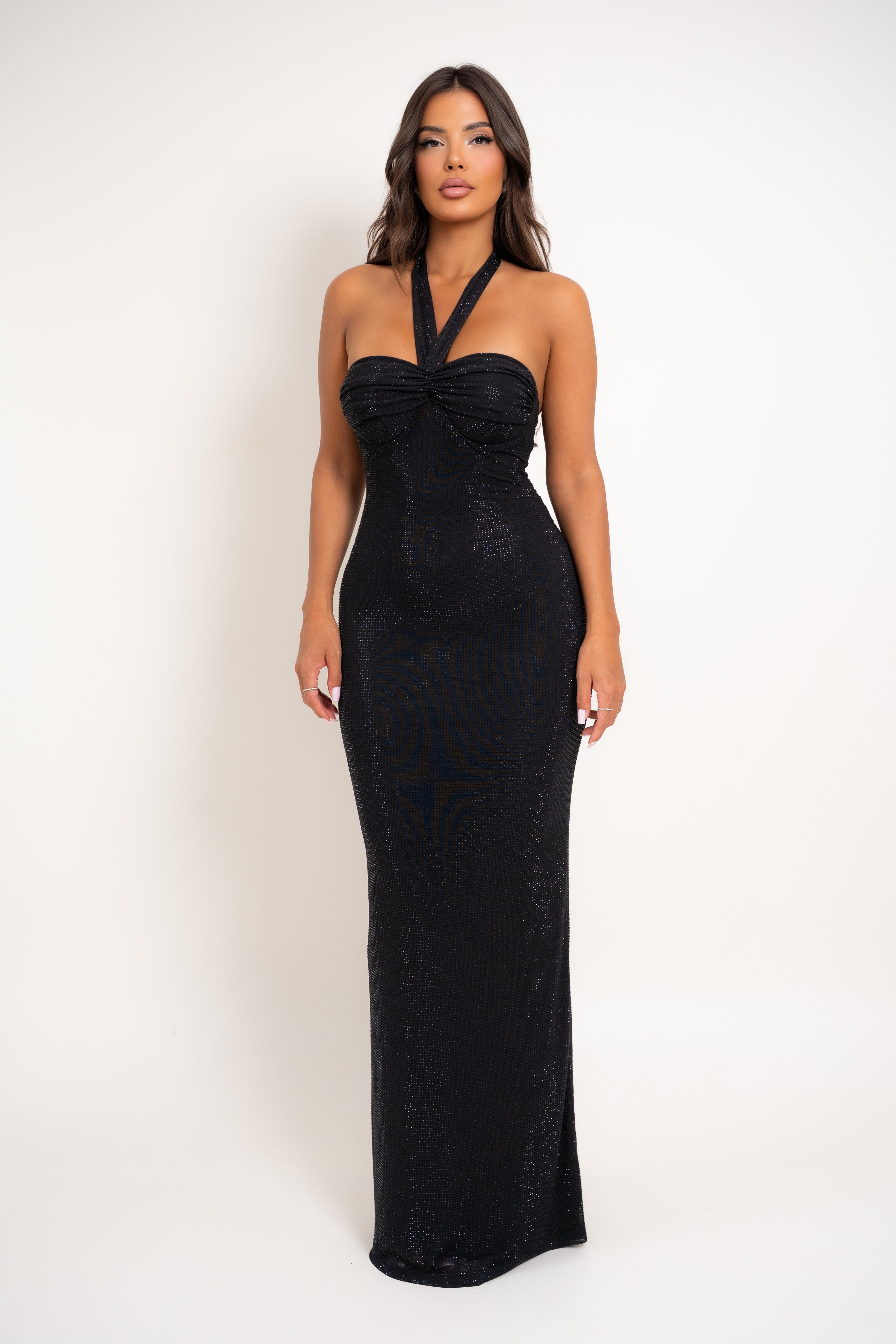 Anesia Black Dress