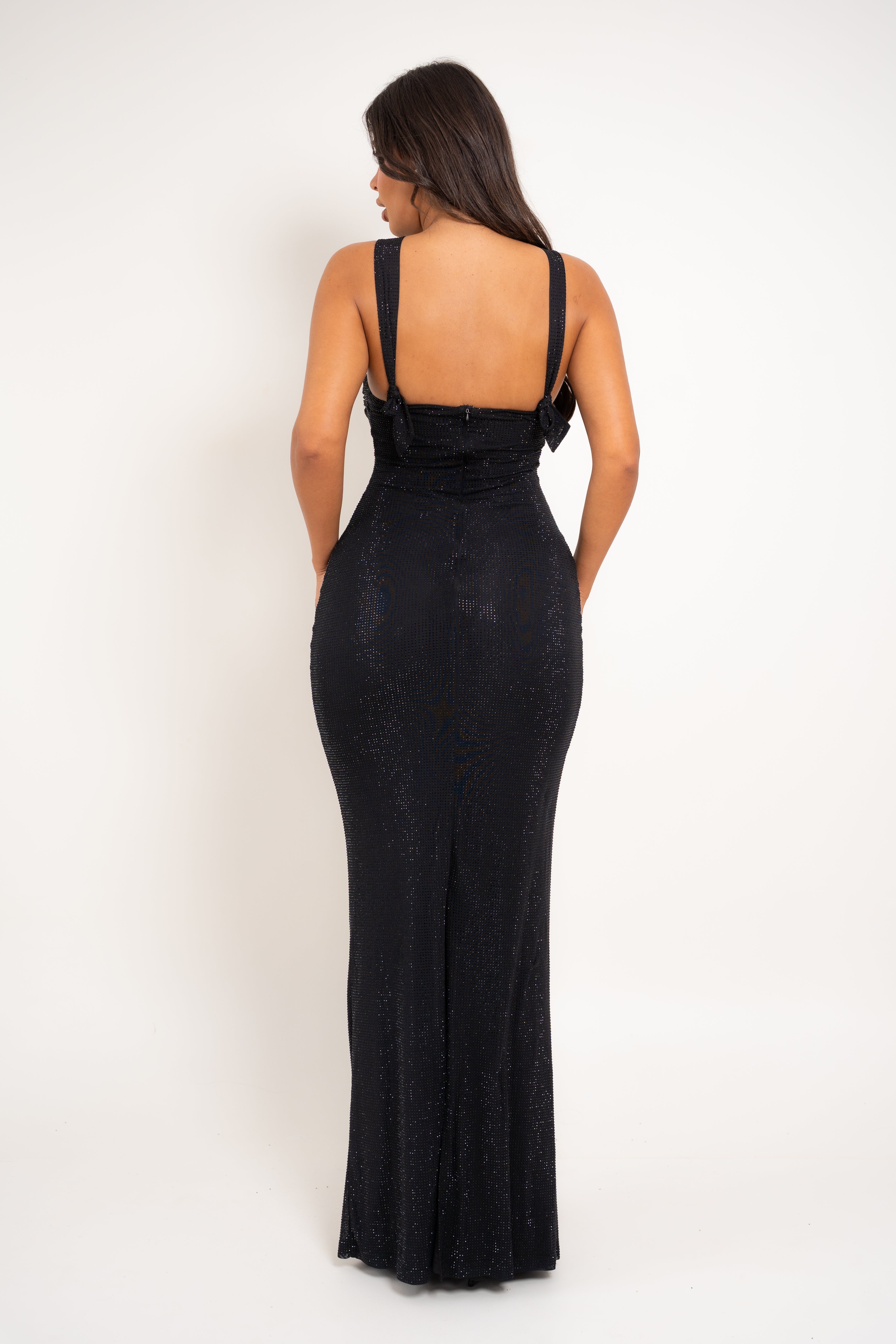 Anesia Black Dress
