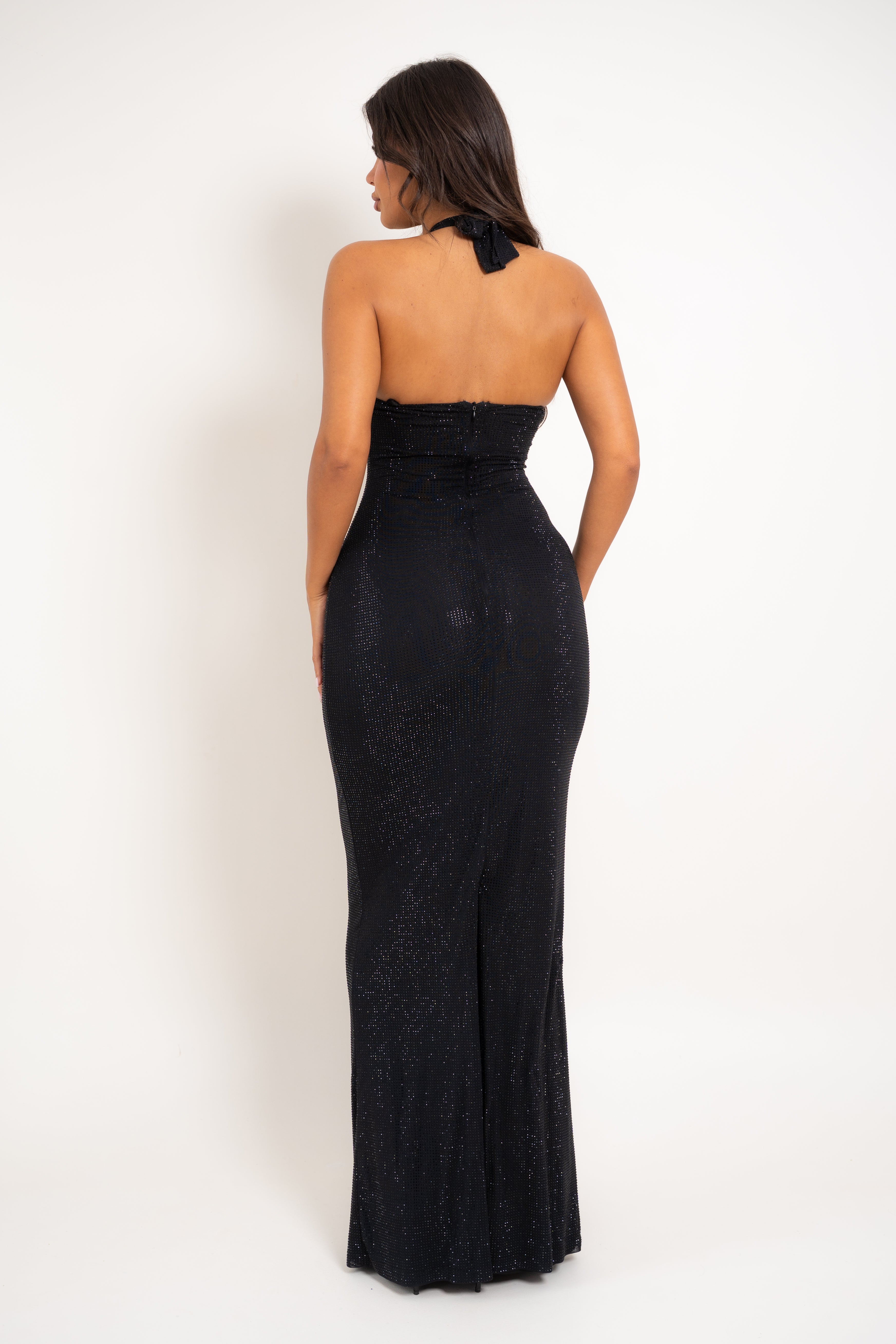 Anesia Black Dress