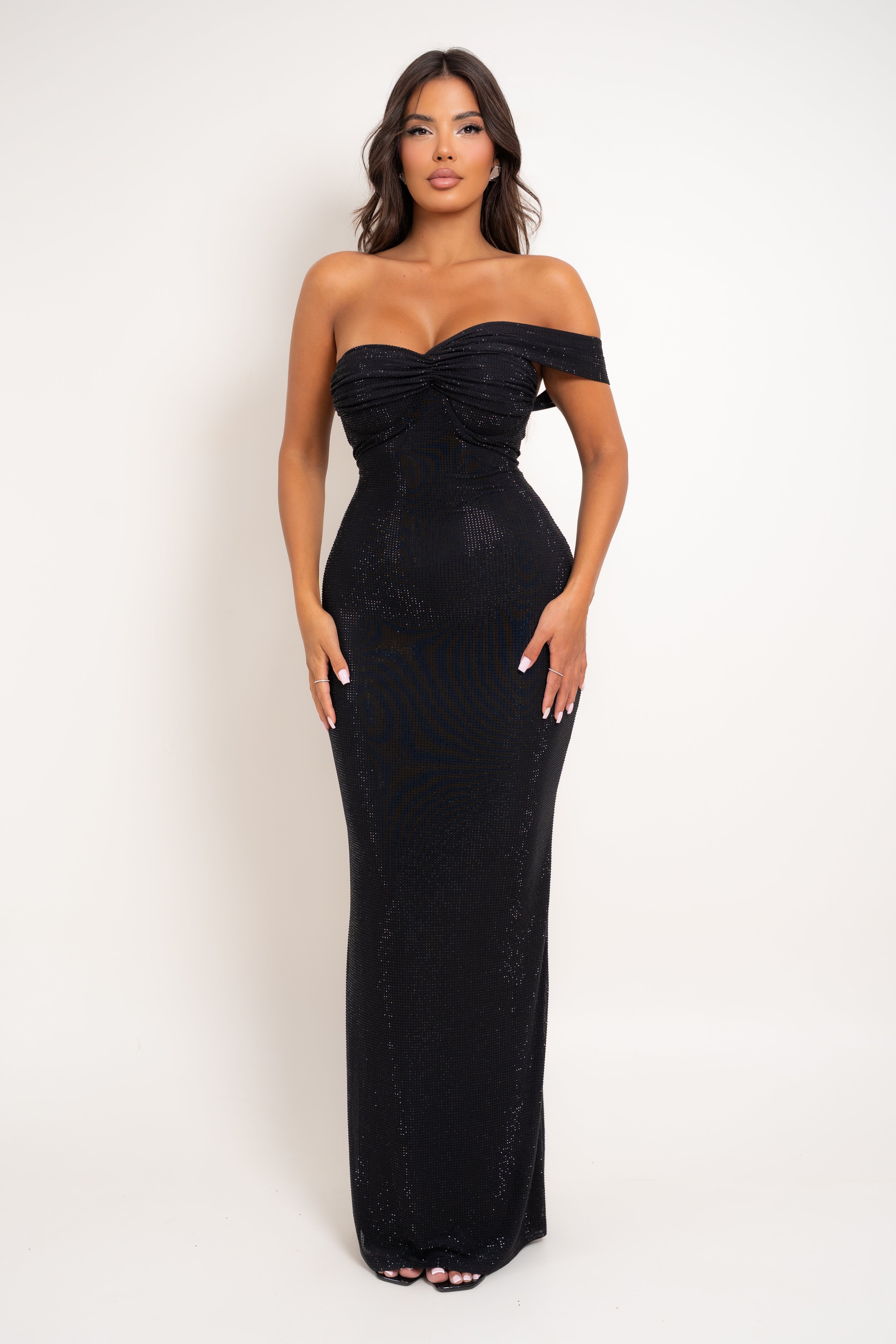 Anesia Black Dress
