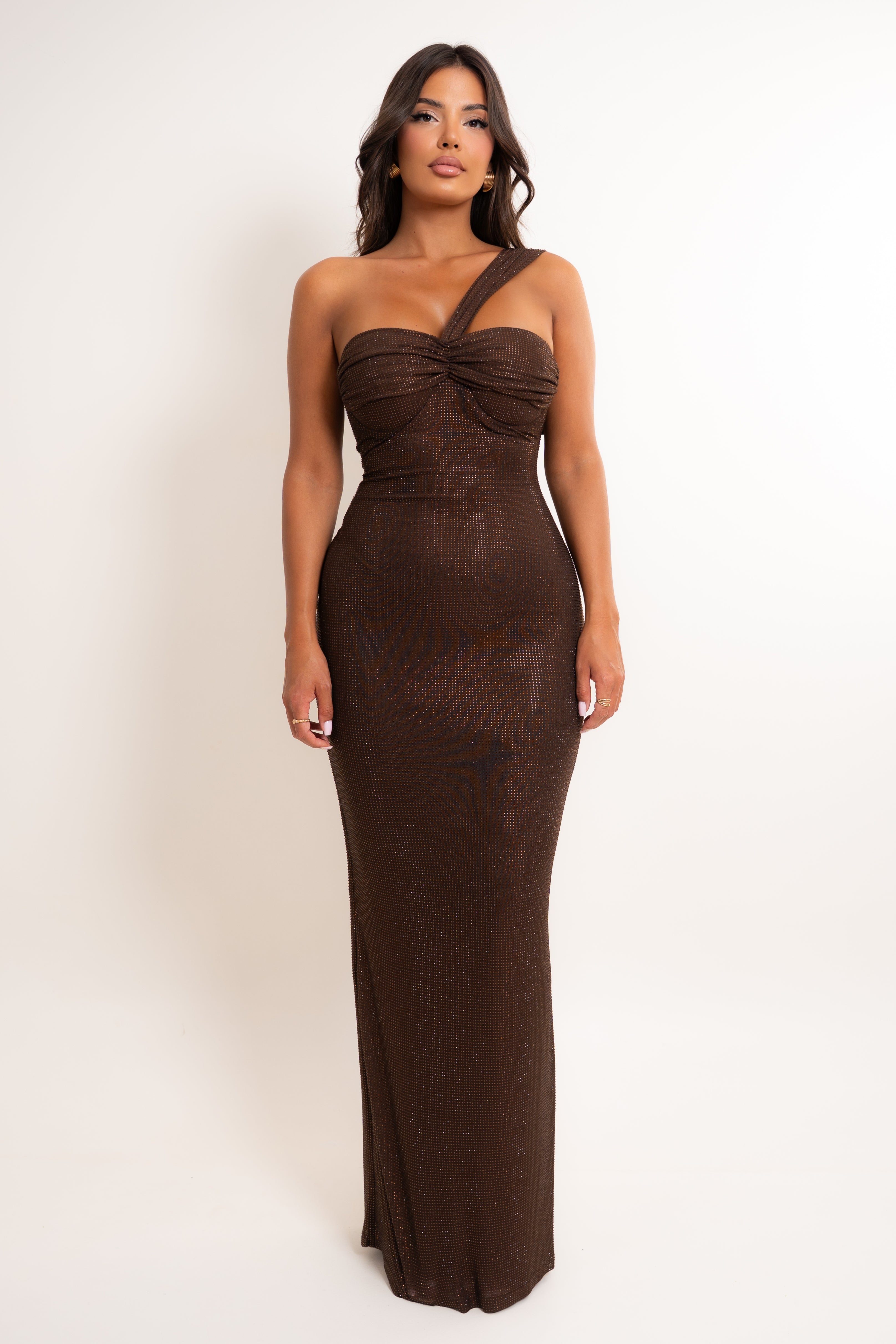 Anesia Brown Dress