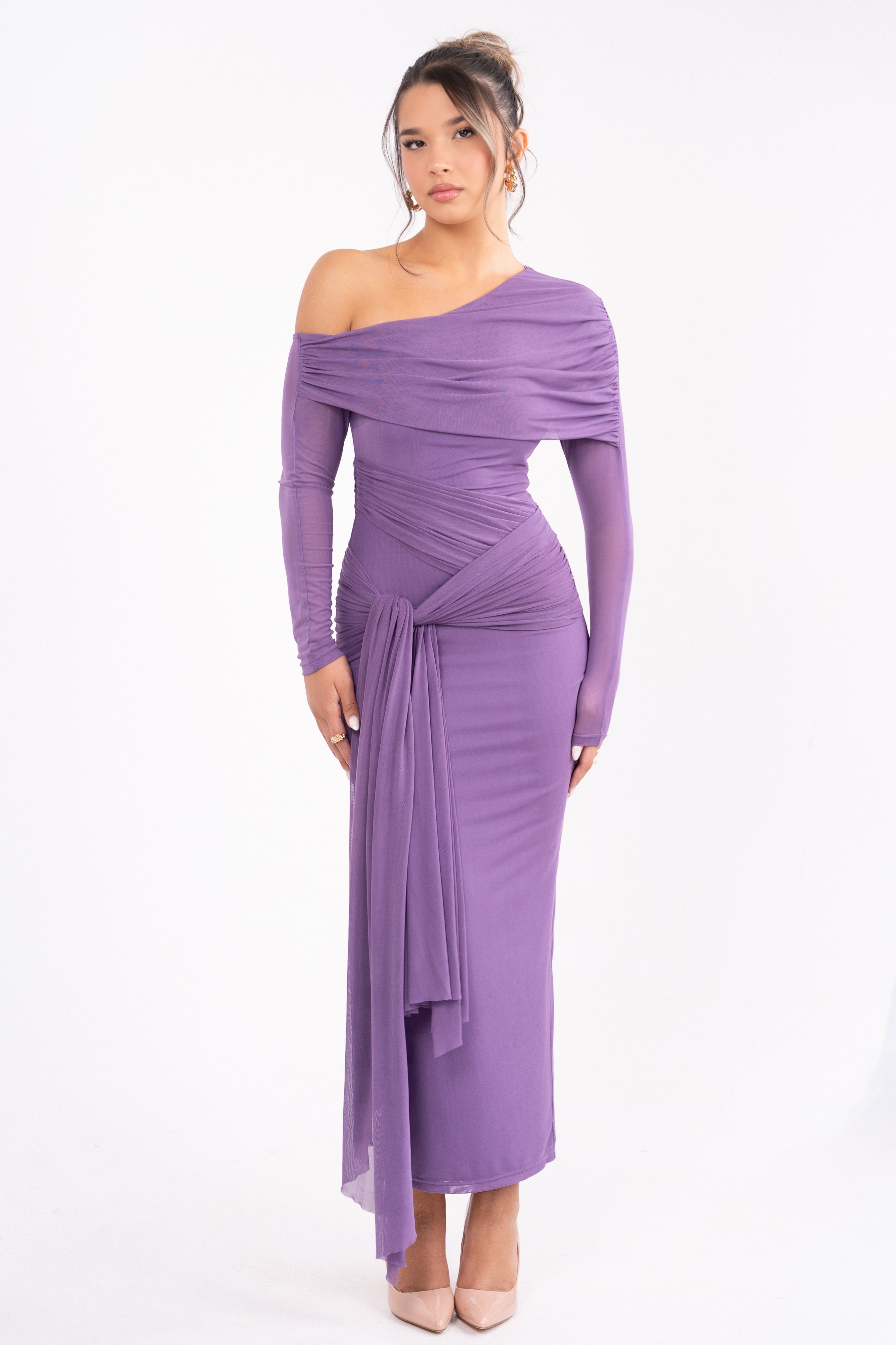 Anessa Purple Dress