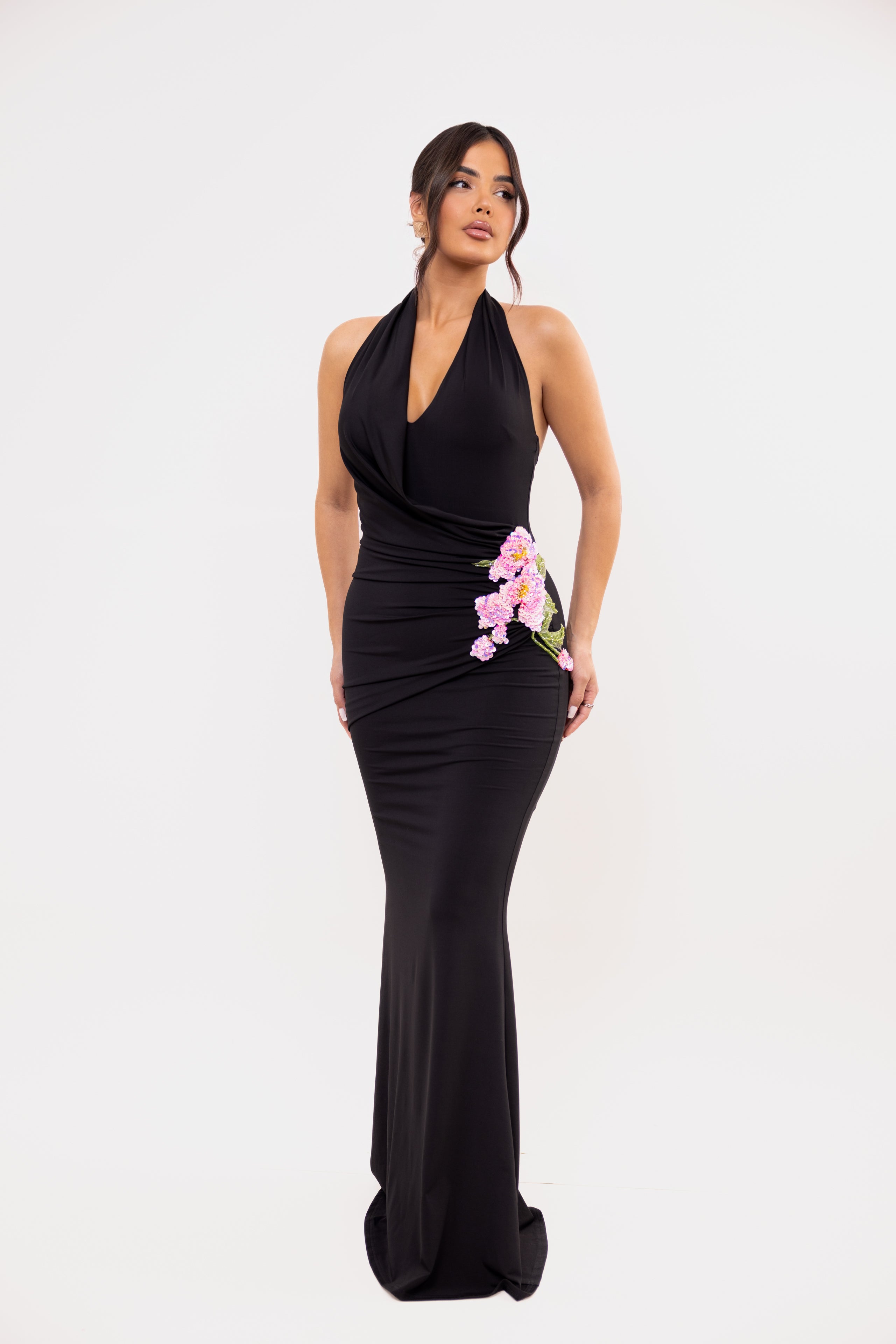 Angeline Black Dress