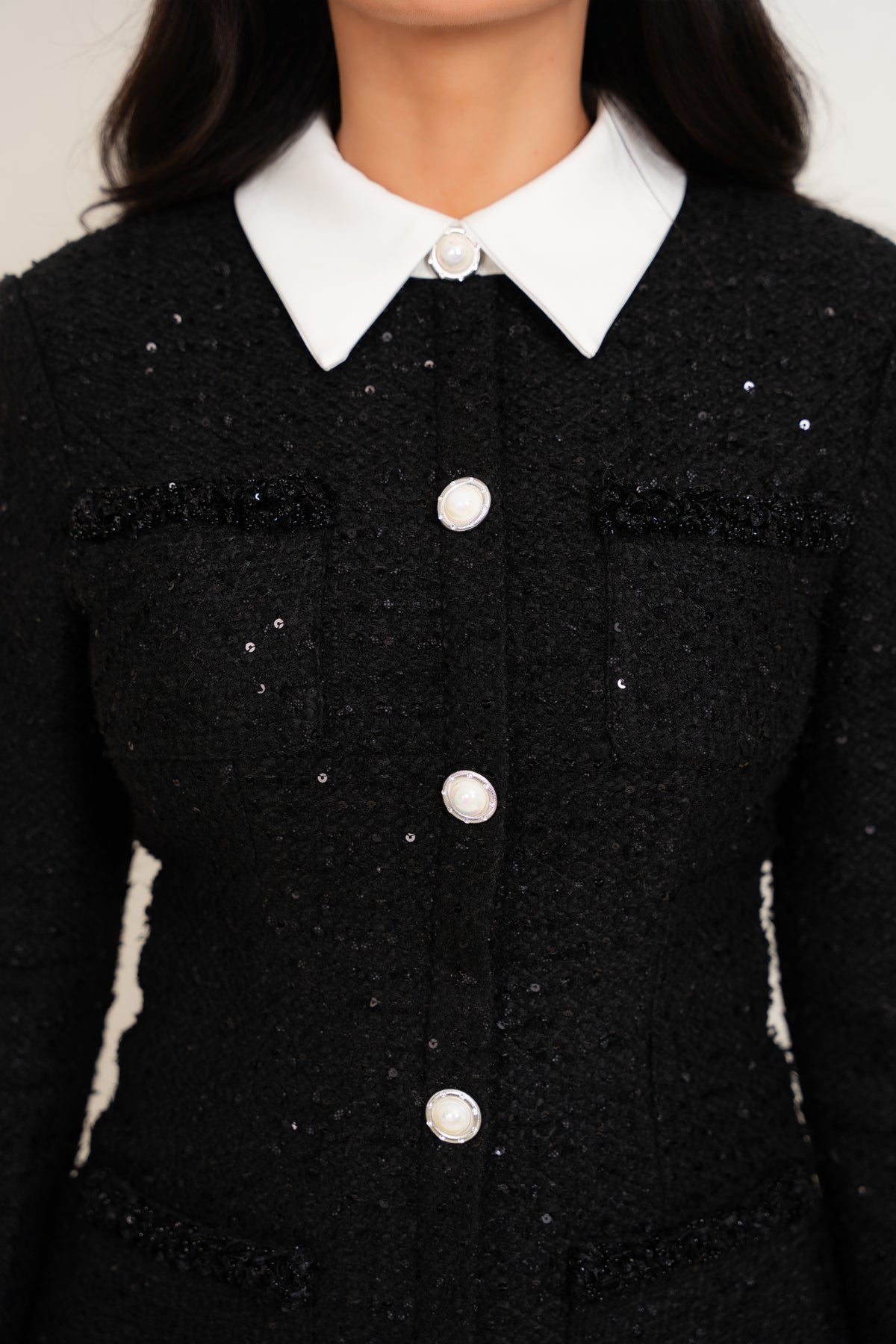 Arlina Black Dress