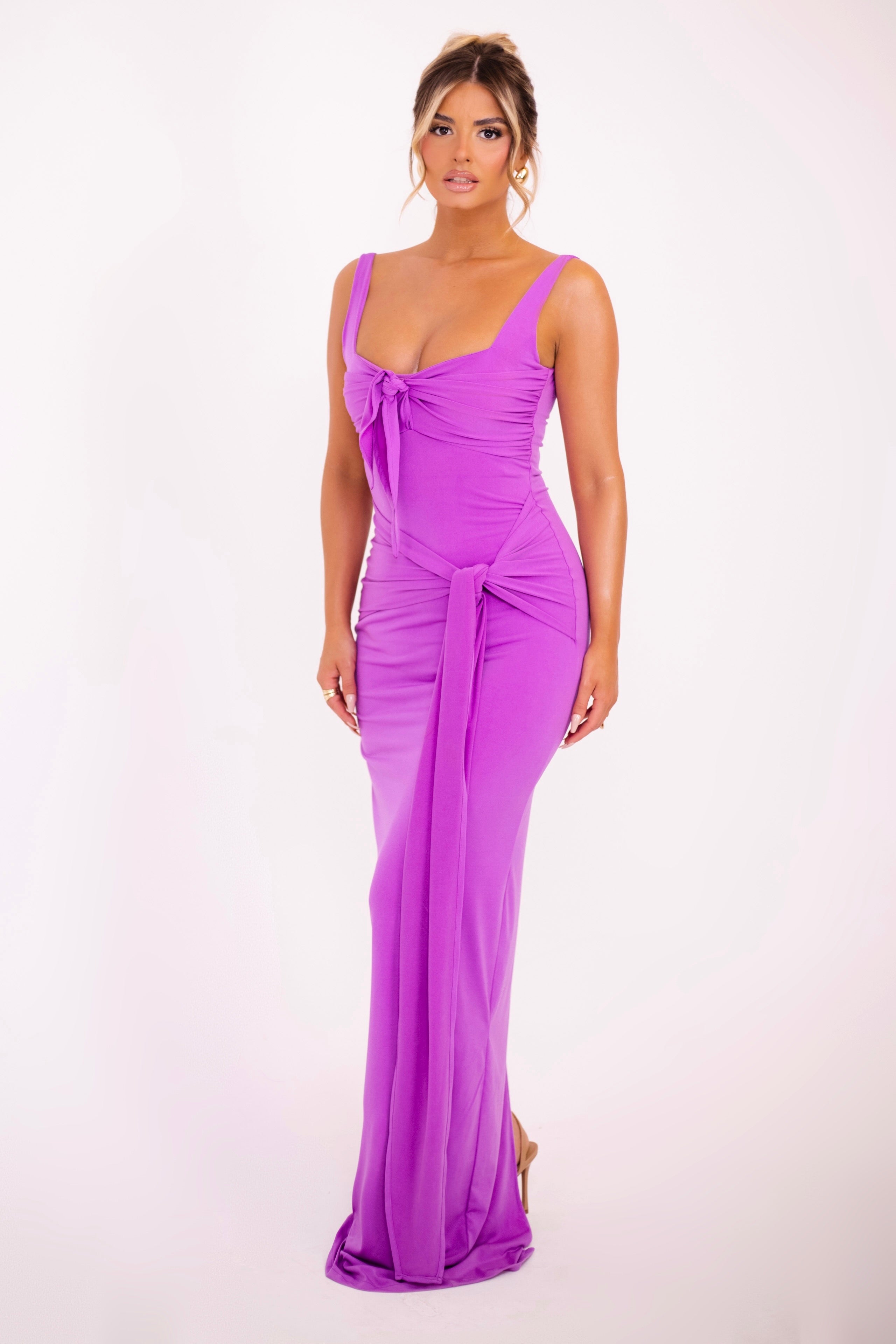 Aroa Purple Dress