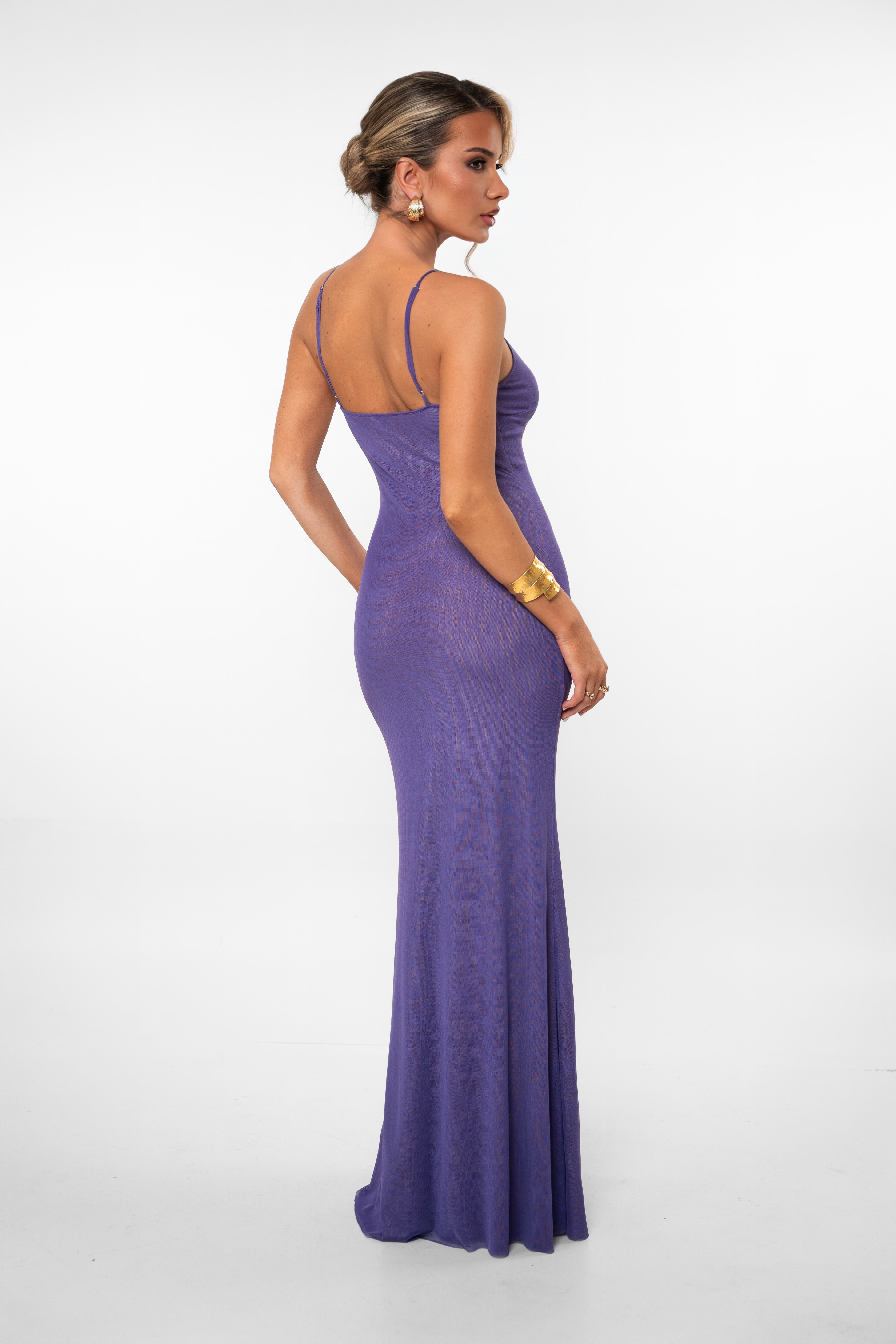 Aylina Purple Dress