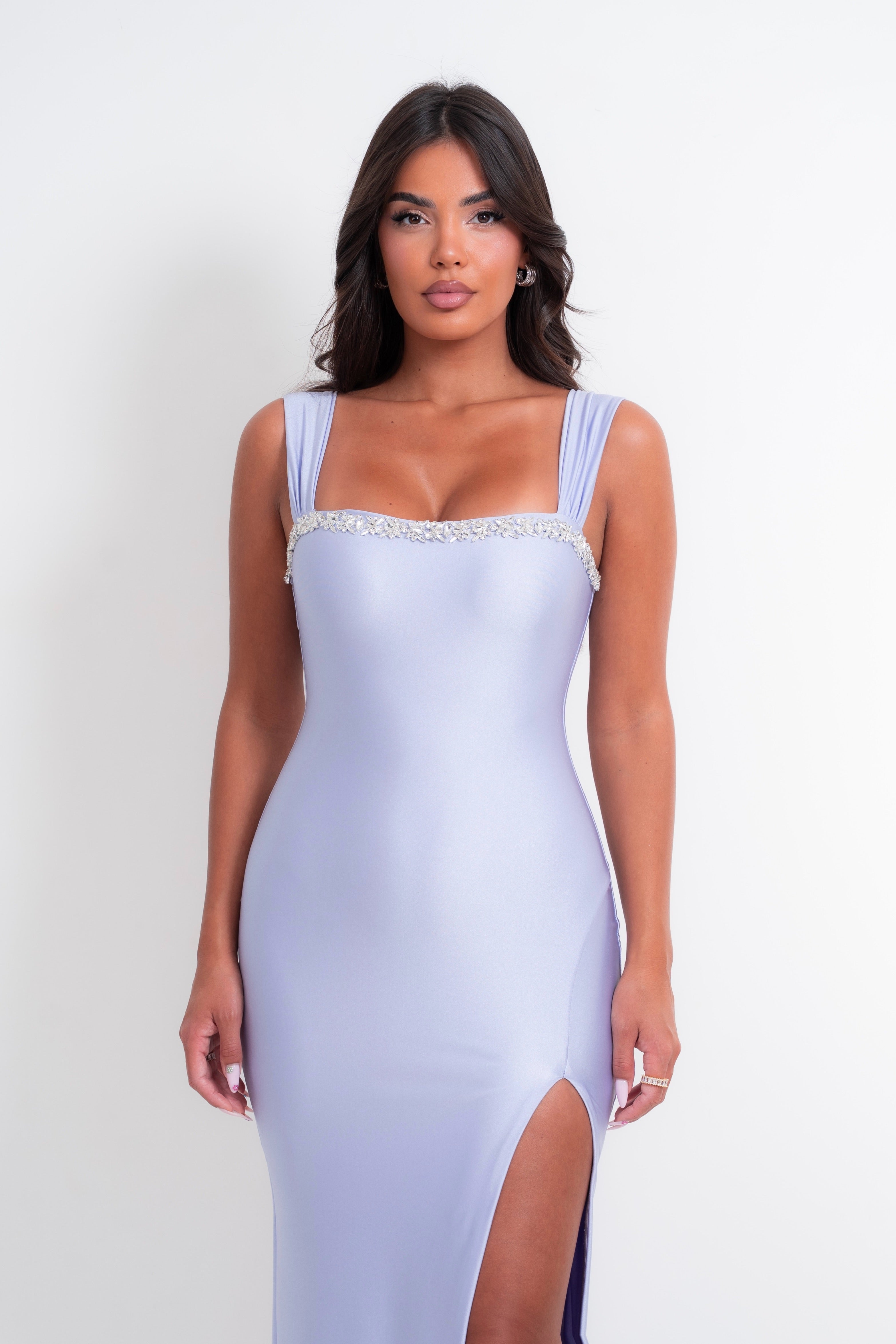 Monila Violet Dress