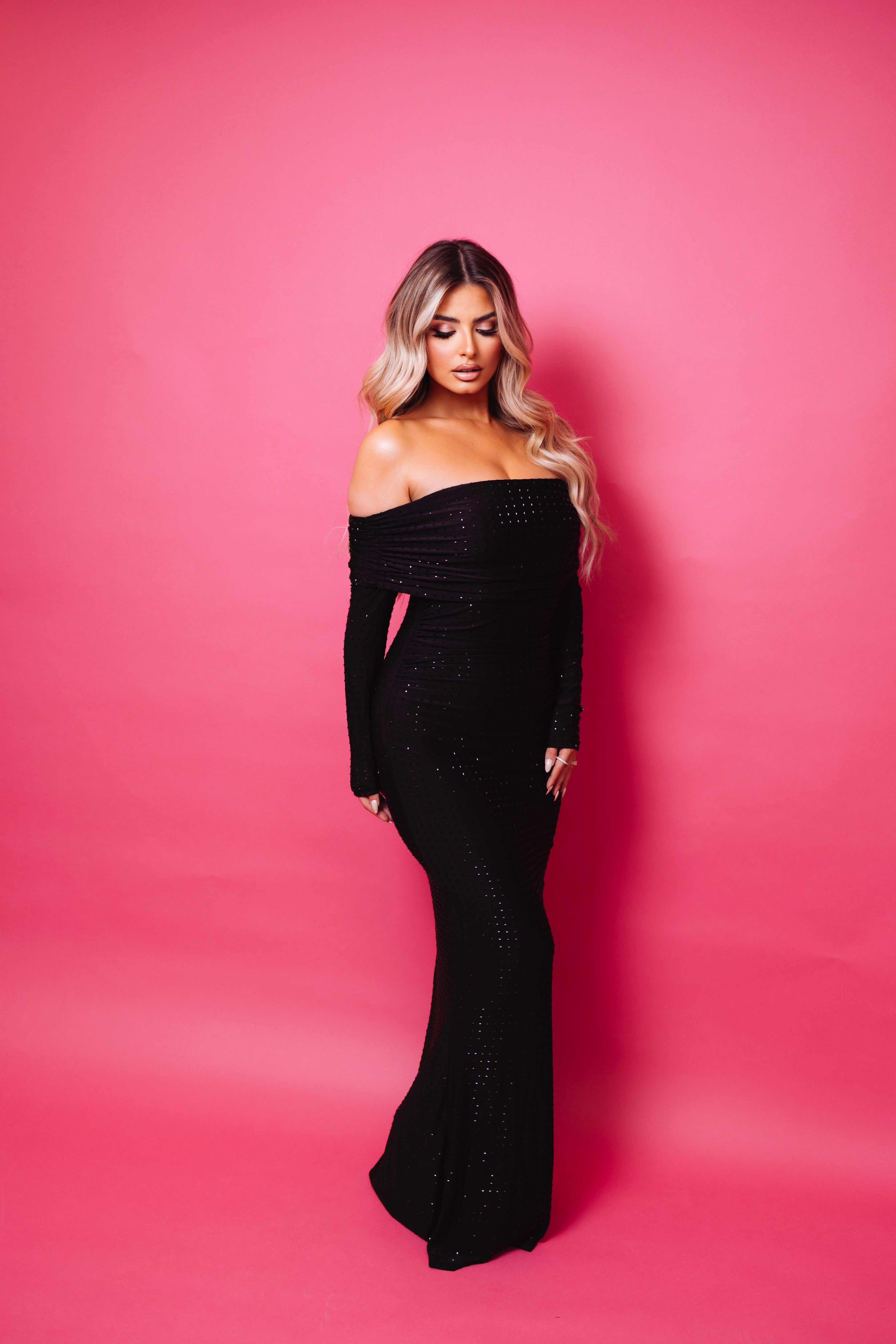 Carlee Black Dress