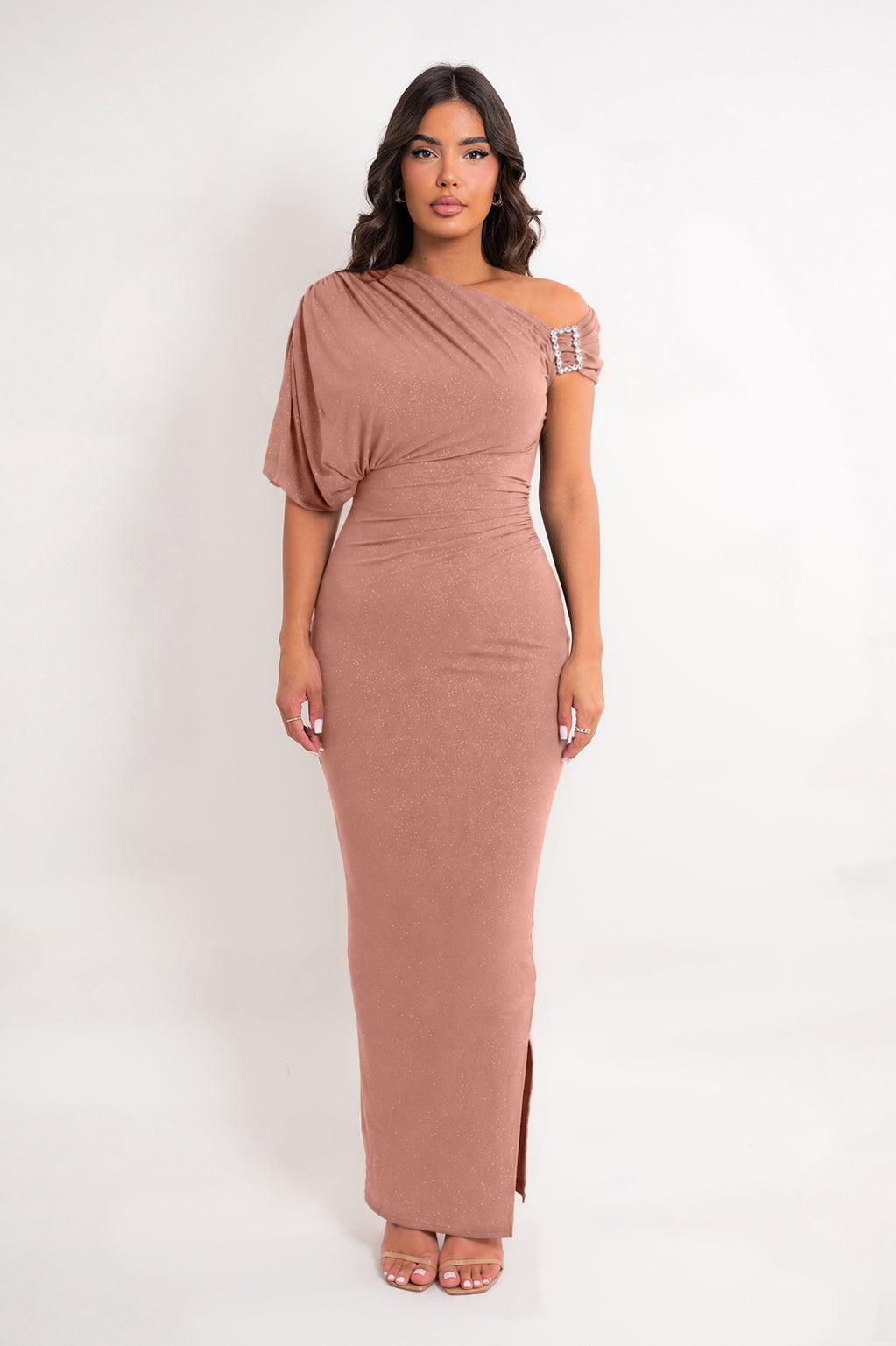 Omalia Mocha Dress