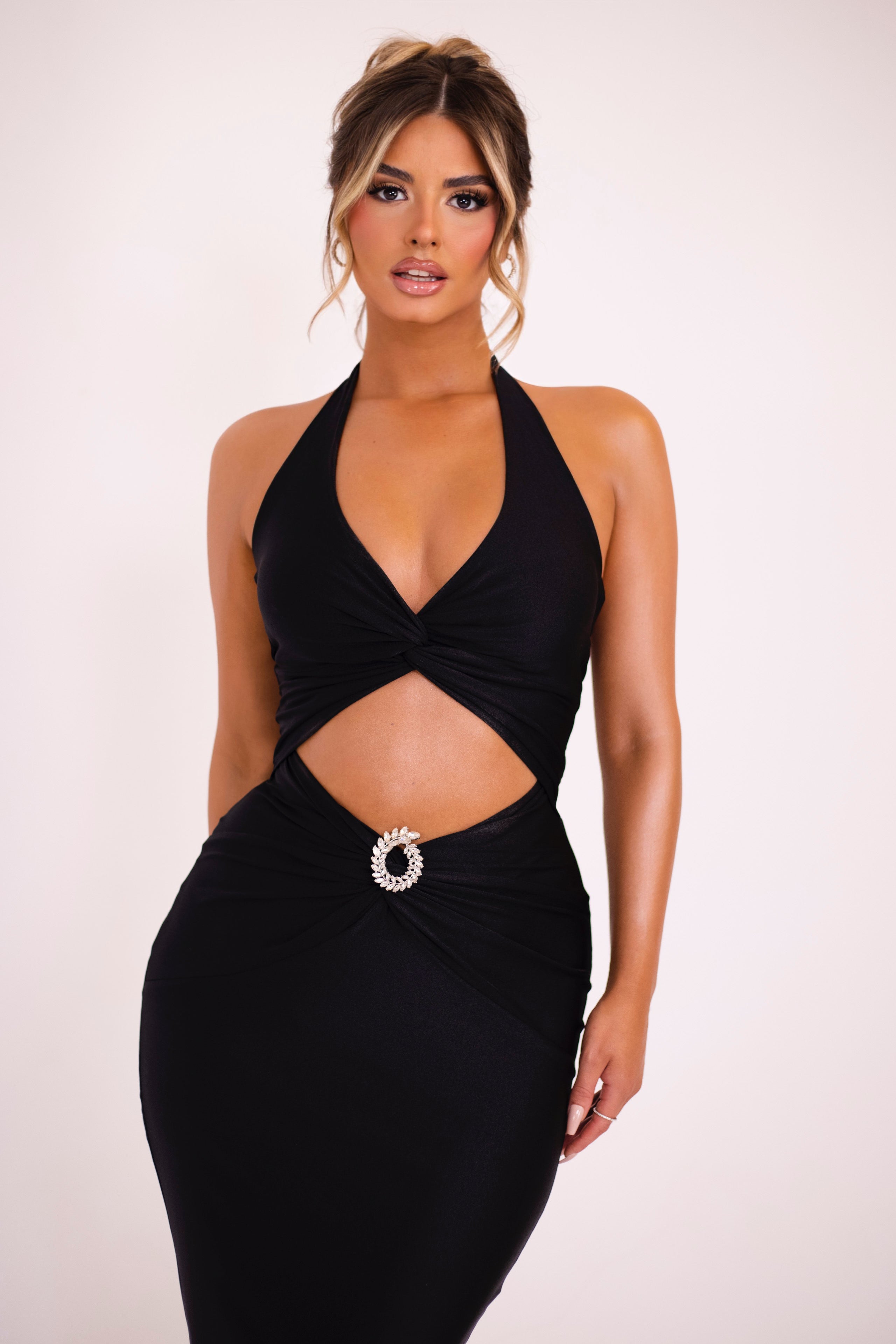 Clarisa Black Dress