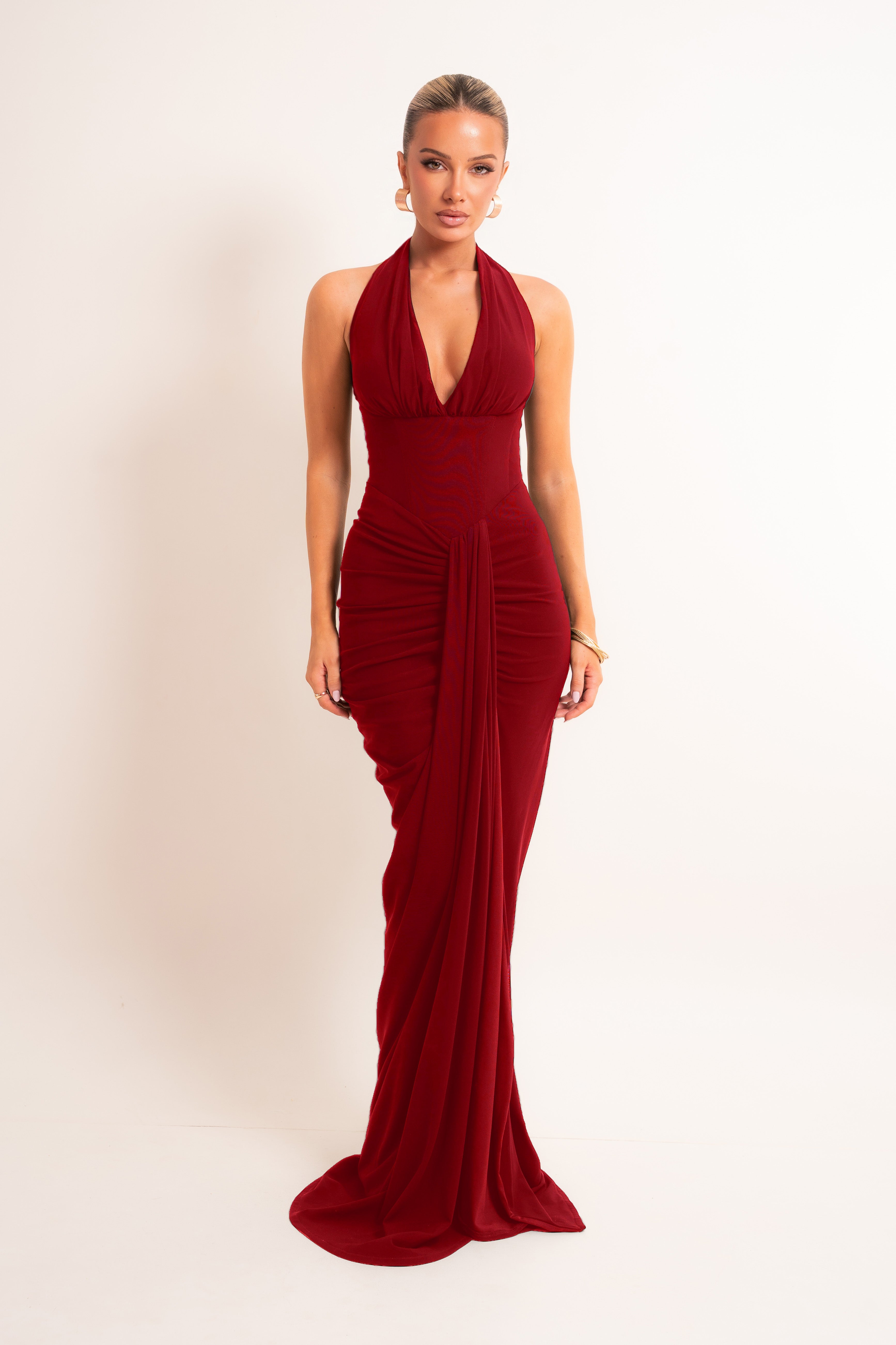 Belina Scarlet Red Dress