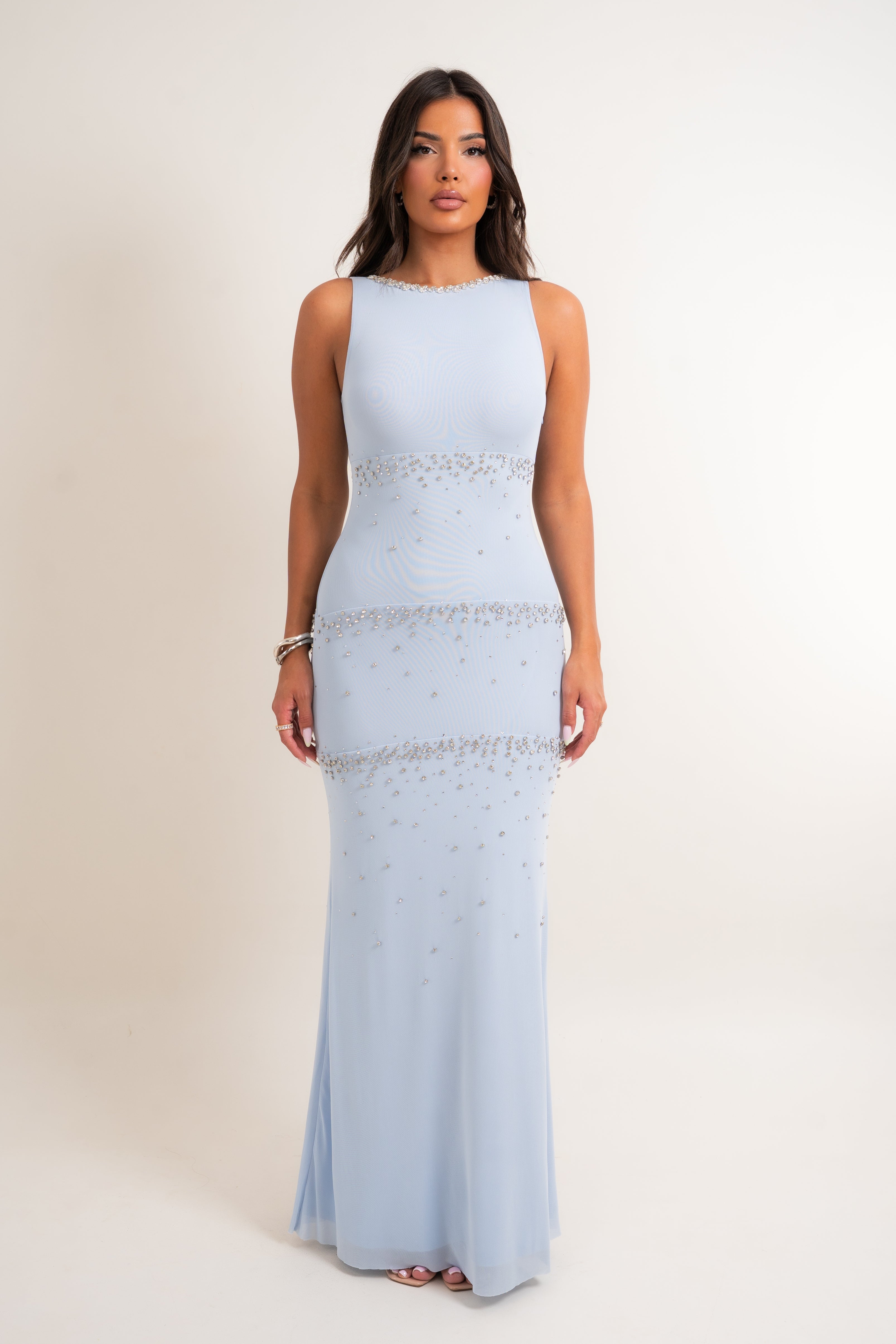 Senara Serenity Blue Dress