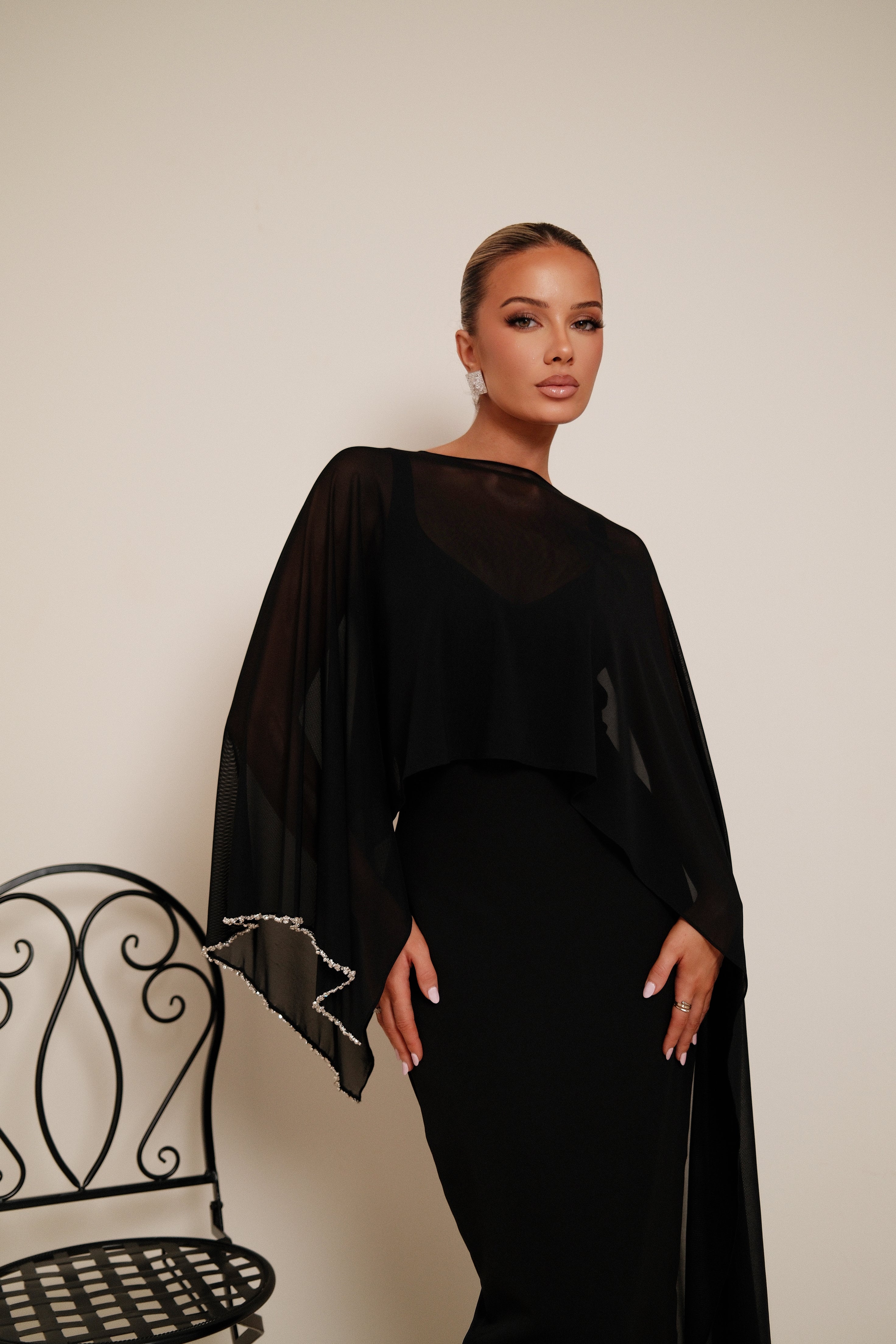 Delara Black Dress