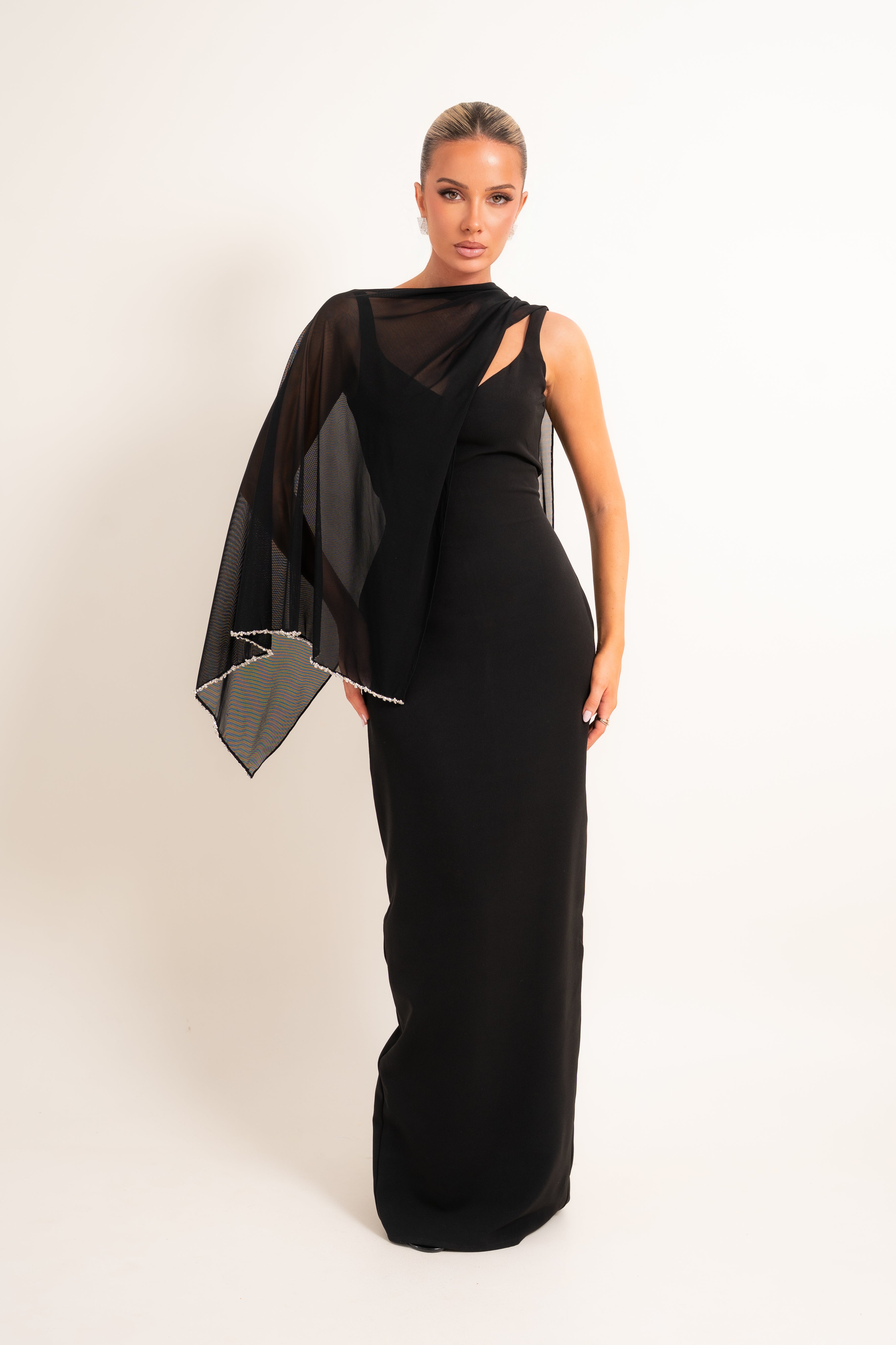 Delara Black Dress