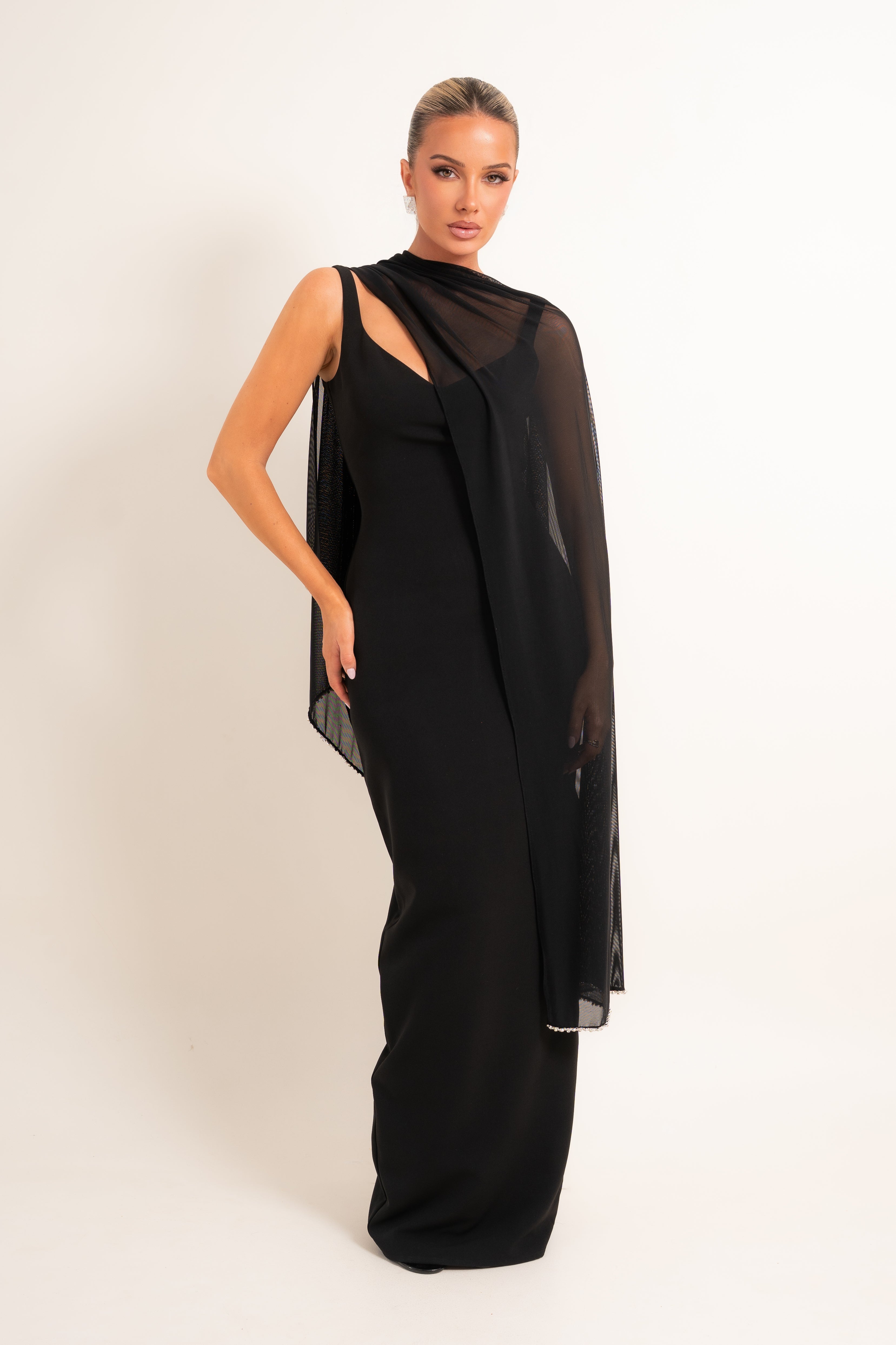 Delara Black Dress