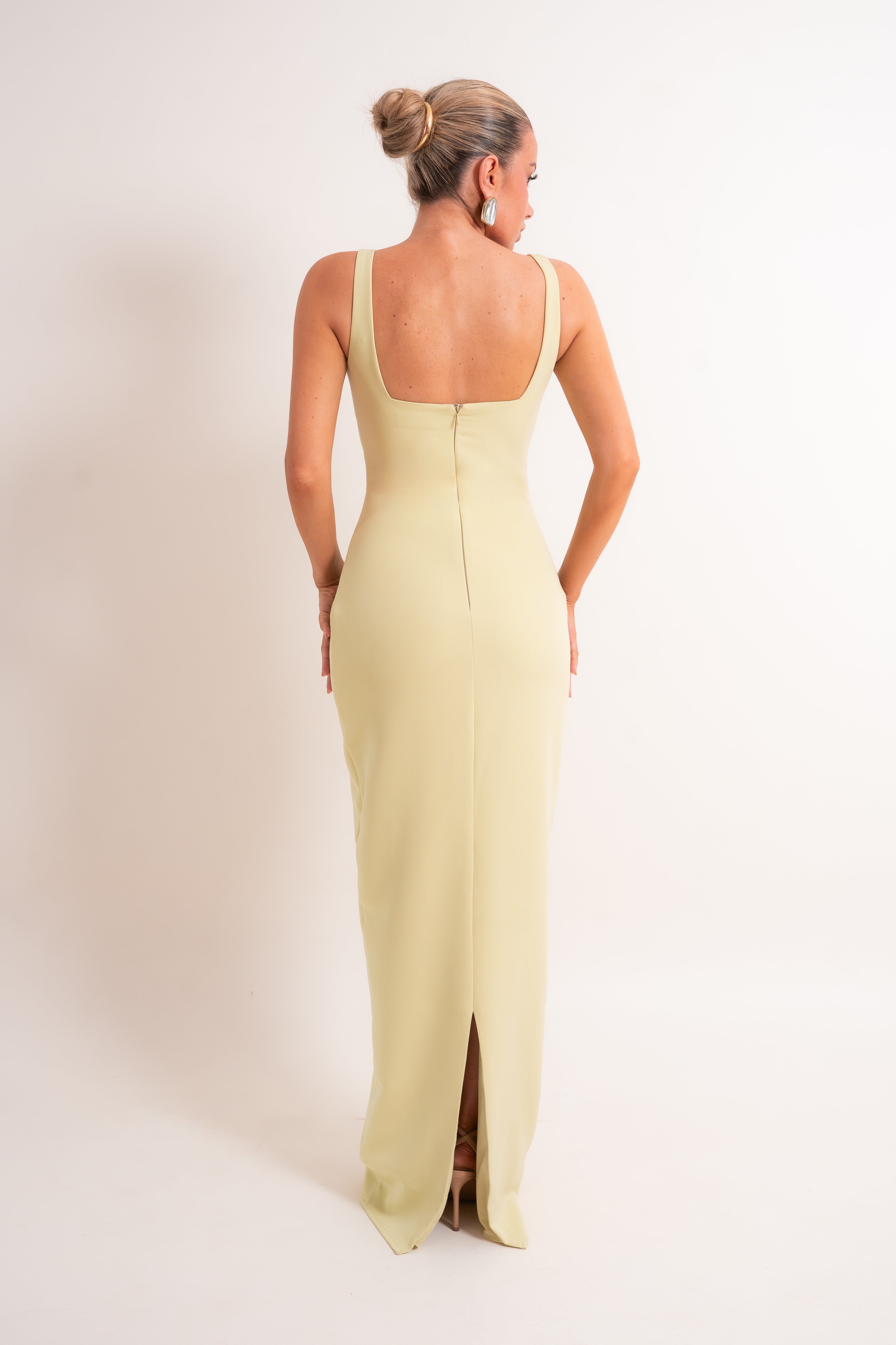 Delara Pistachio Dress