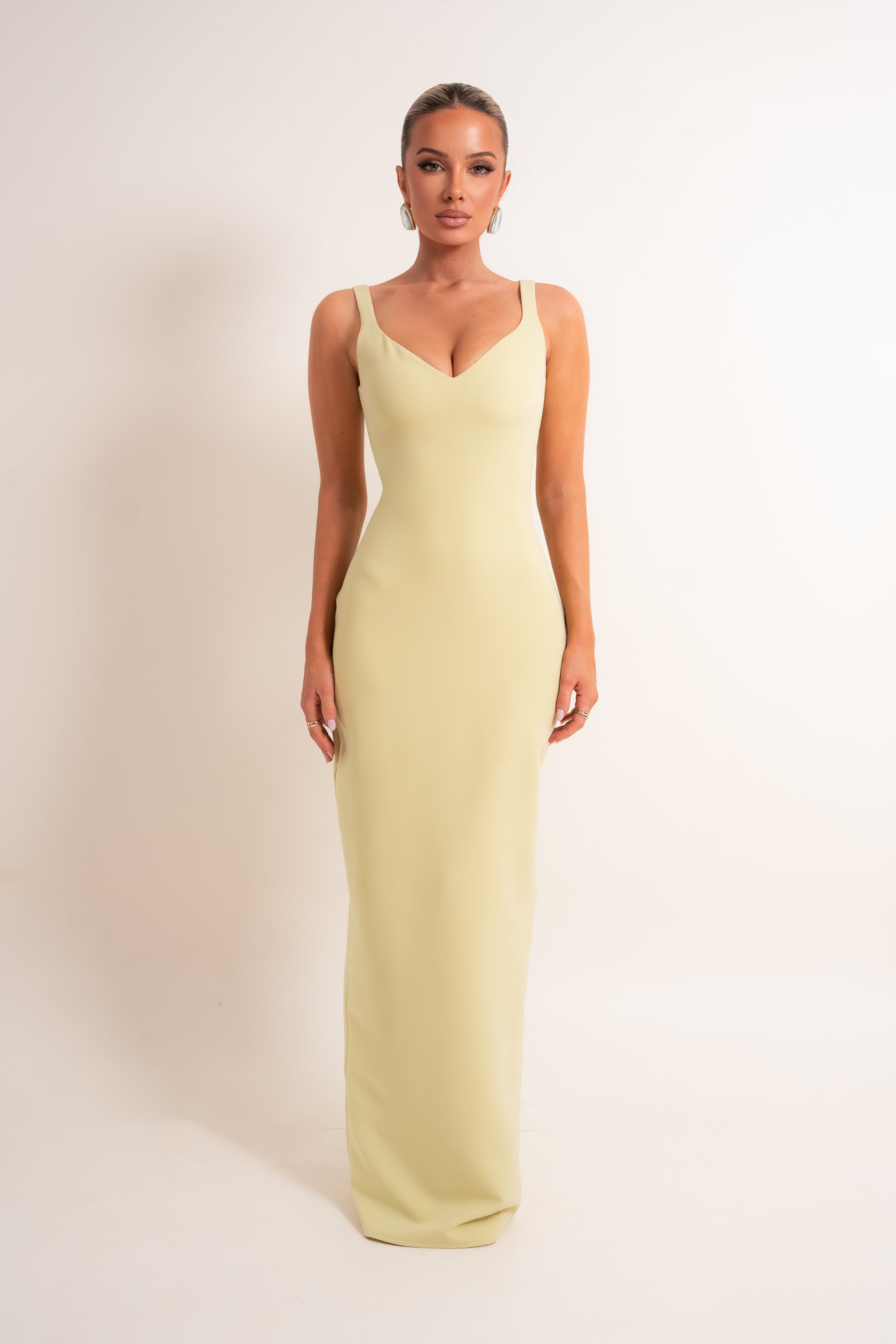 Delara Pistachio Dress