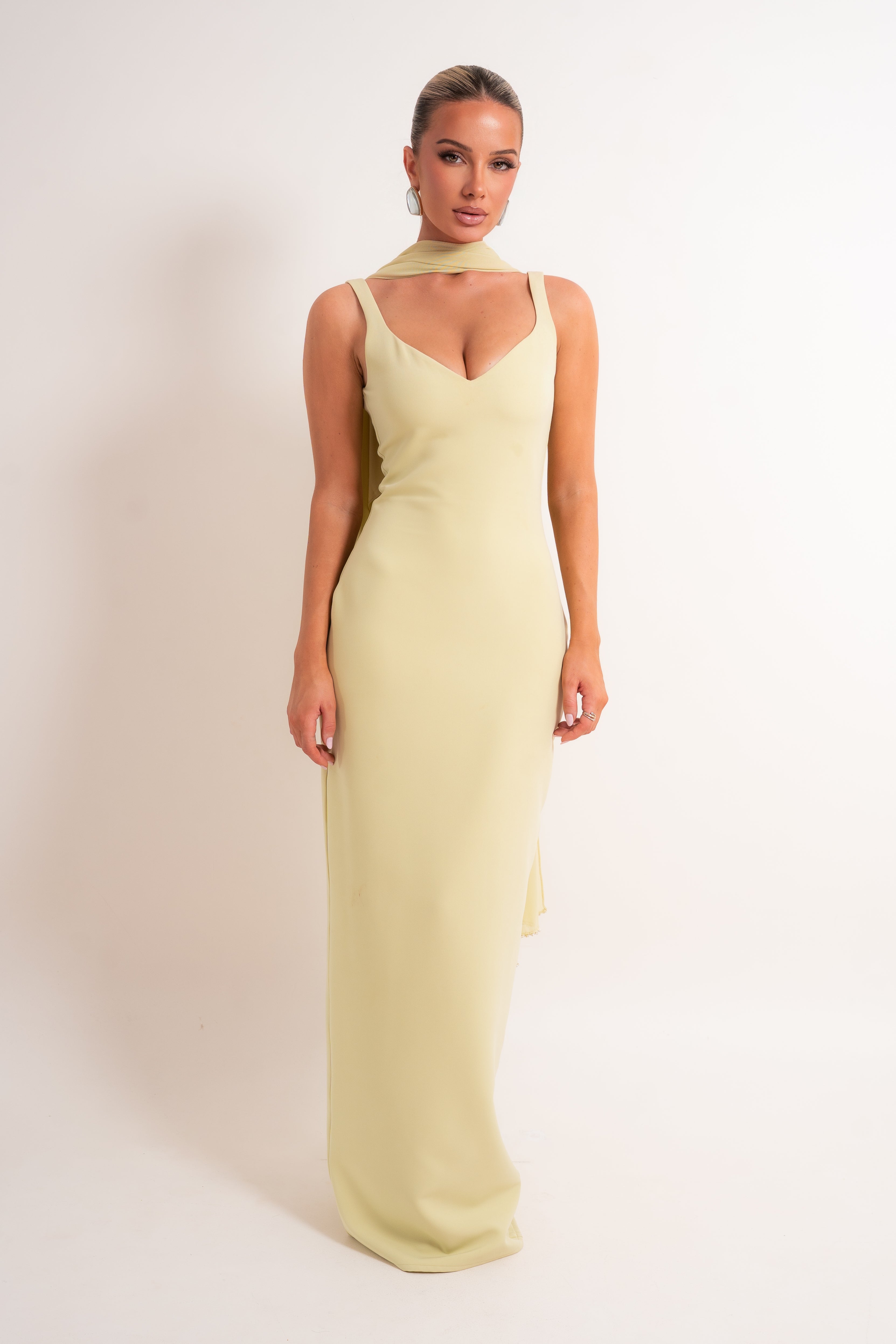 Delara Pistachio Dress