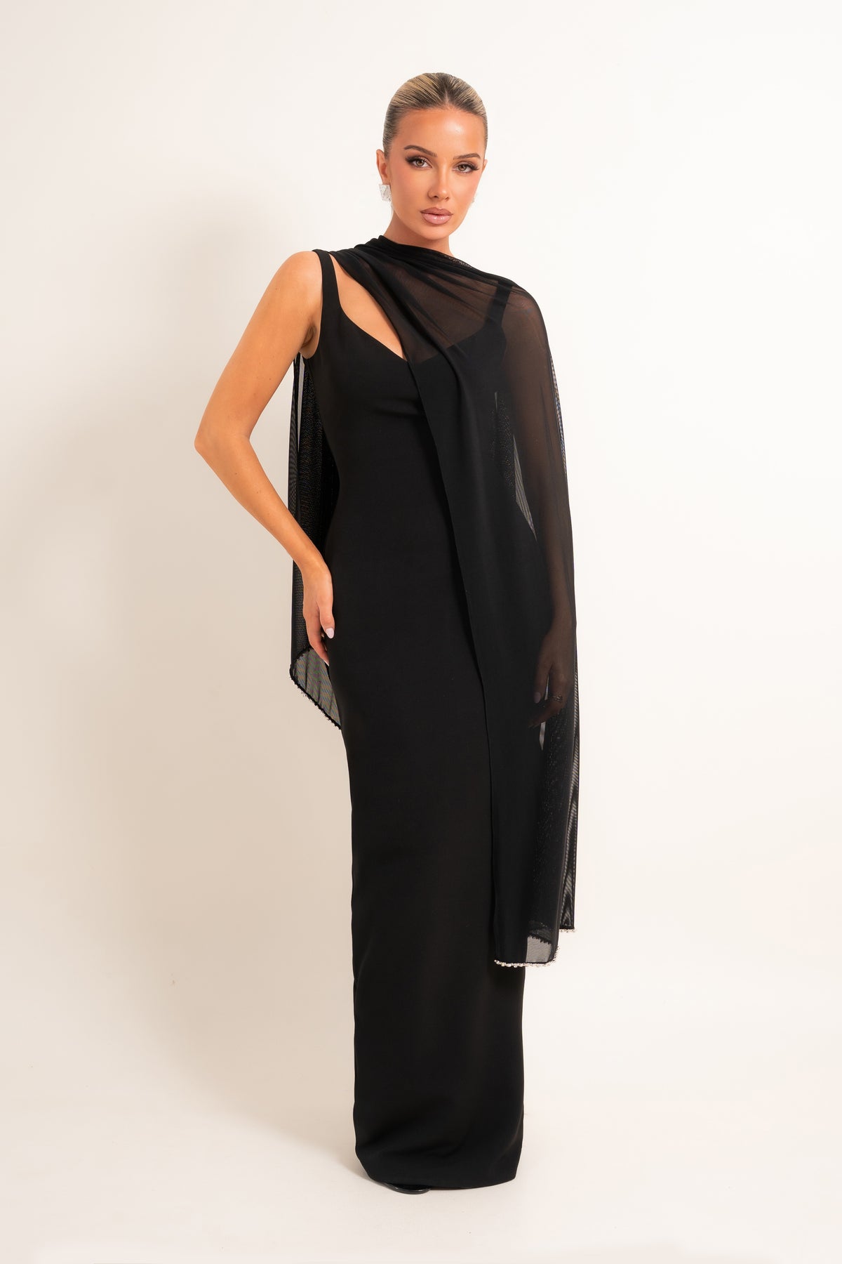 Delara Black Dress