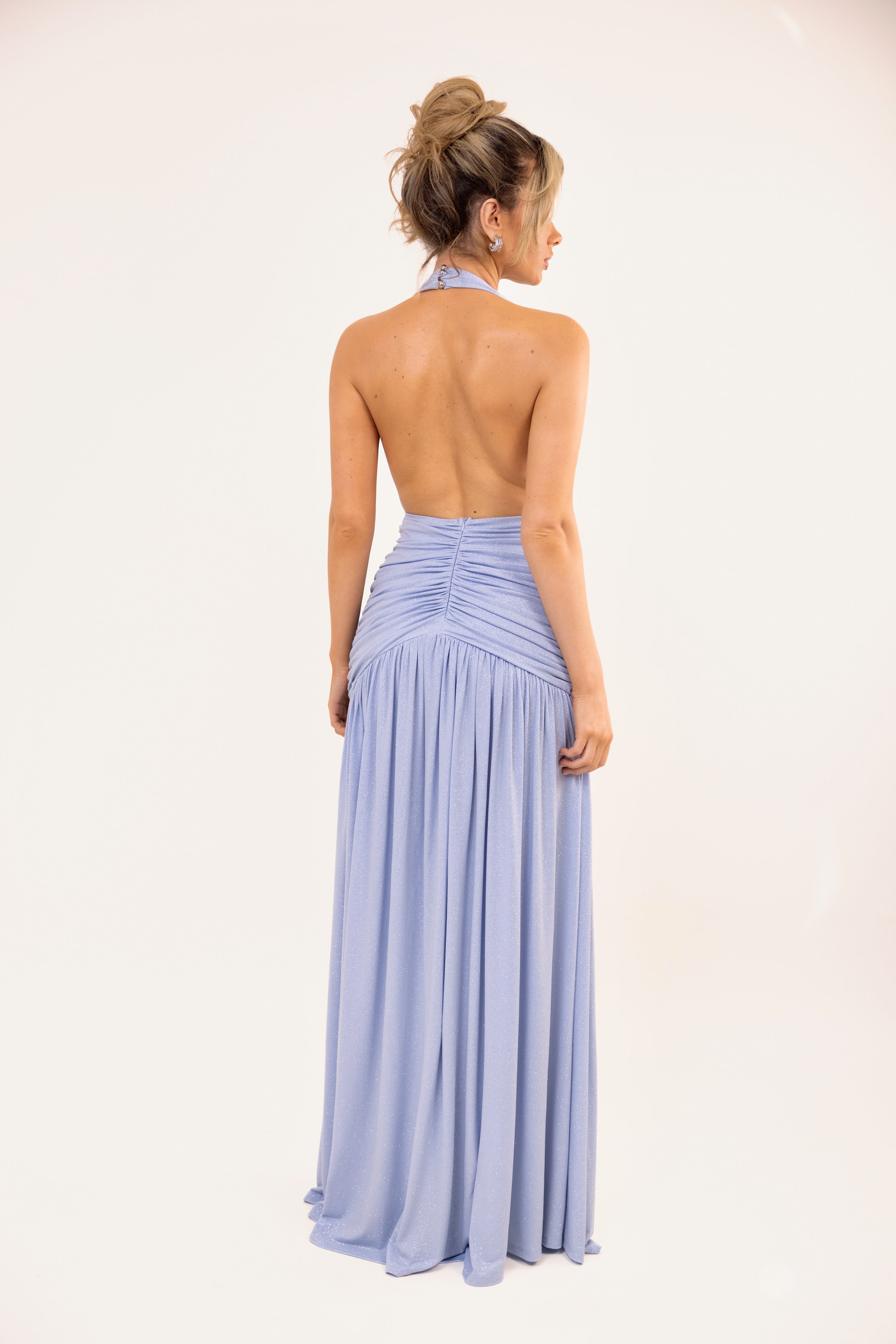 Dylana Blue Glitter Dress