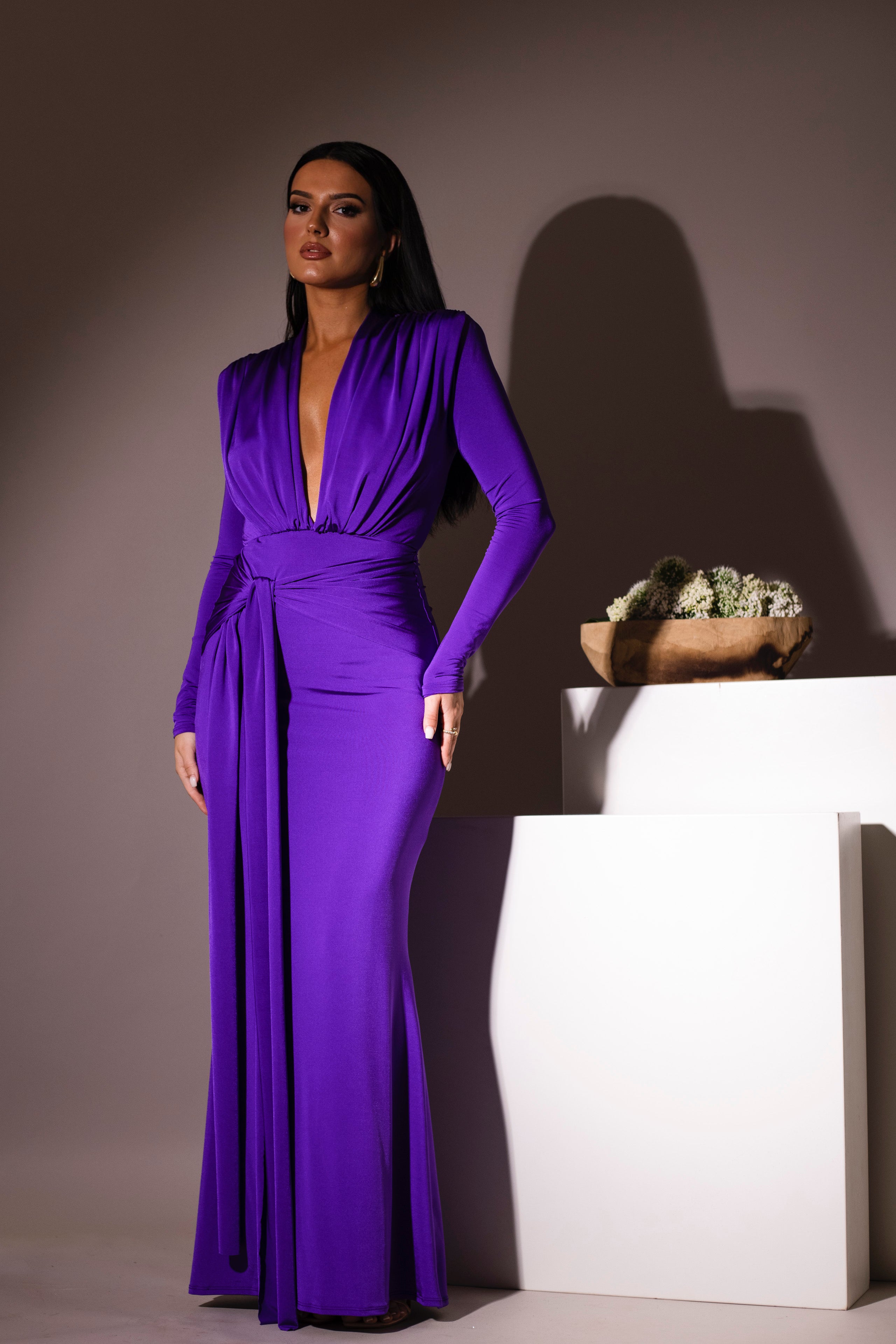 Edonia Grape Dress