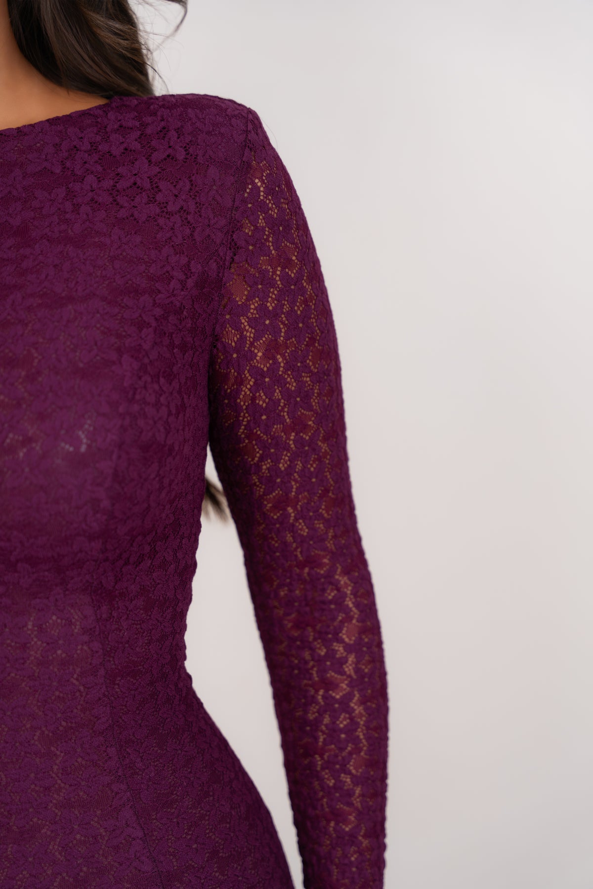 Eirene Berry Dress