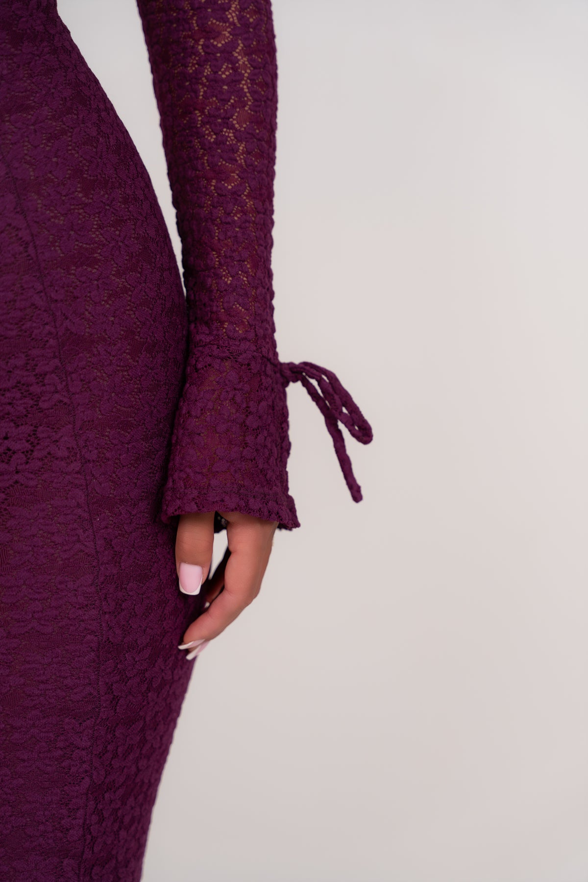 Eirene Berry Dress