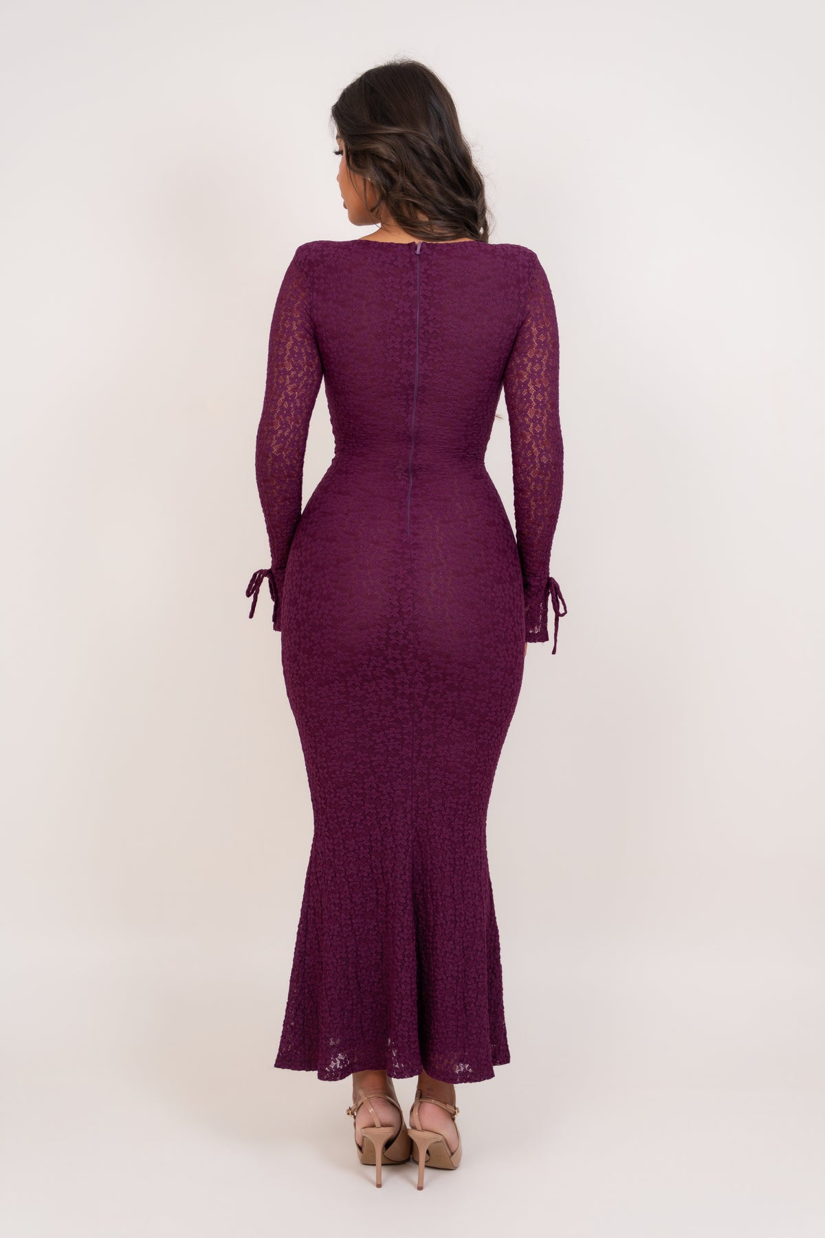 Eirene Berry Dress