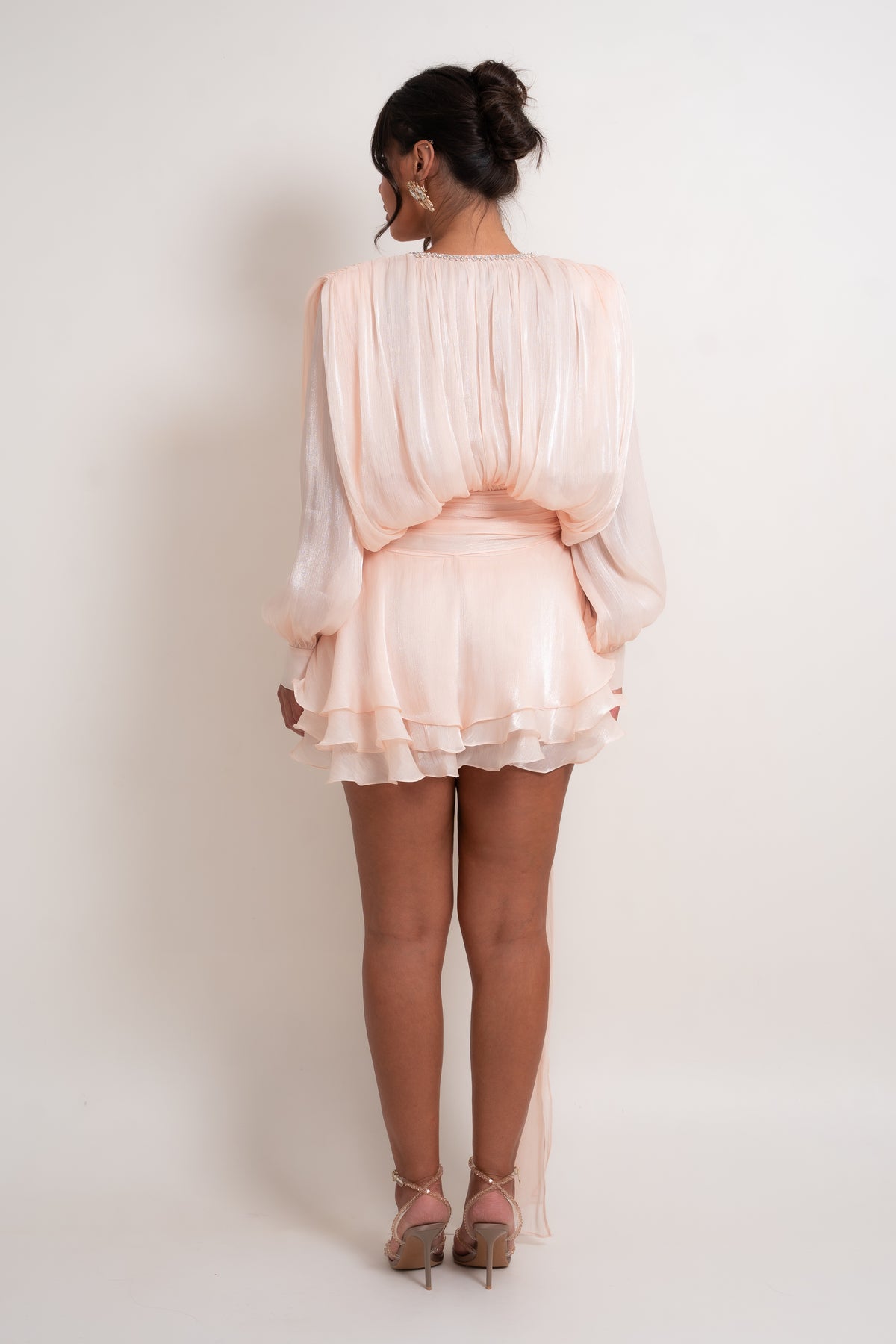 Eliana Champagne Dress