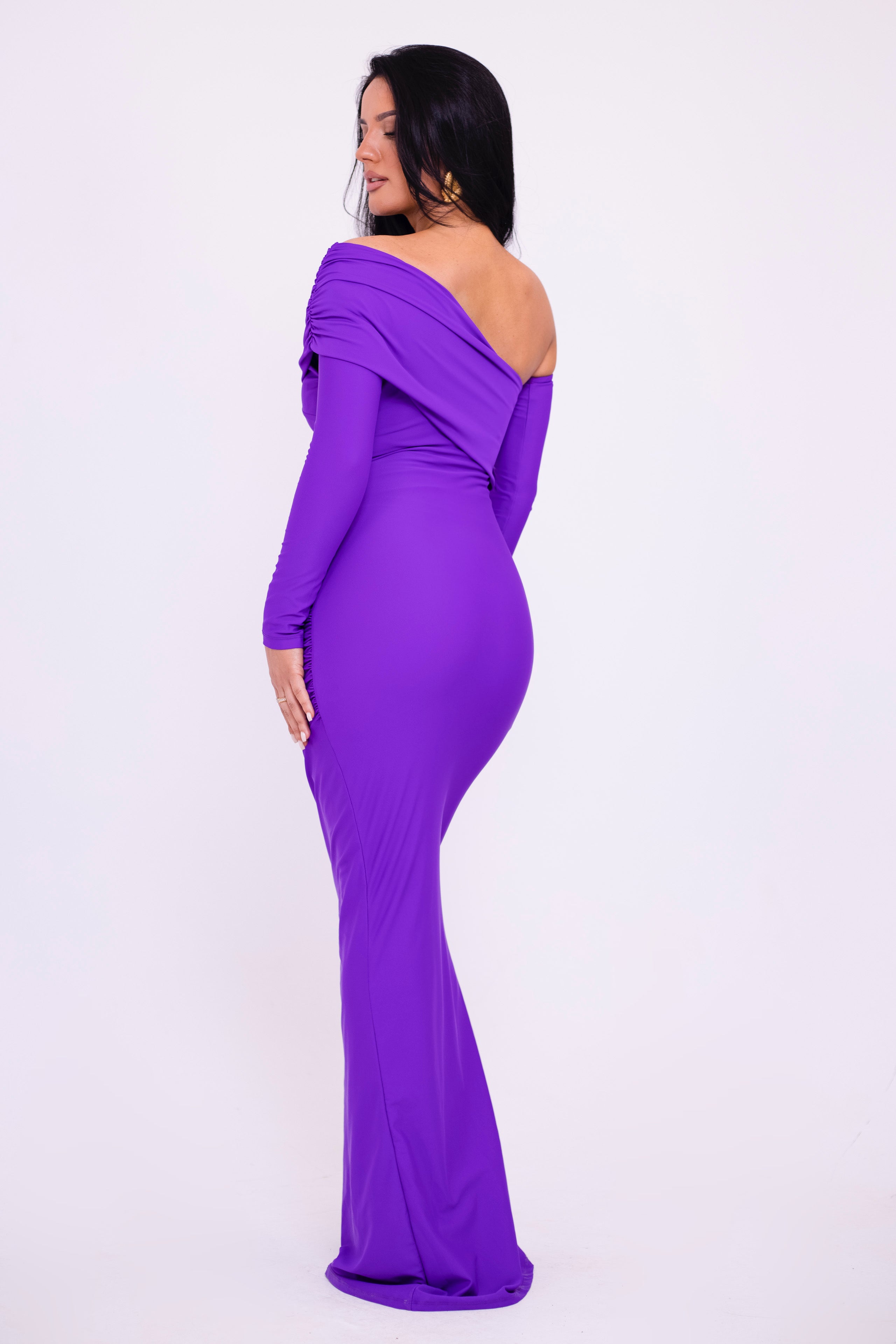 Elysia Purple Dress