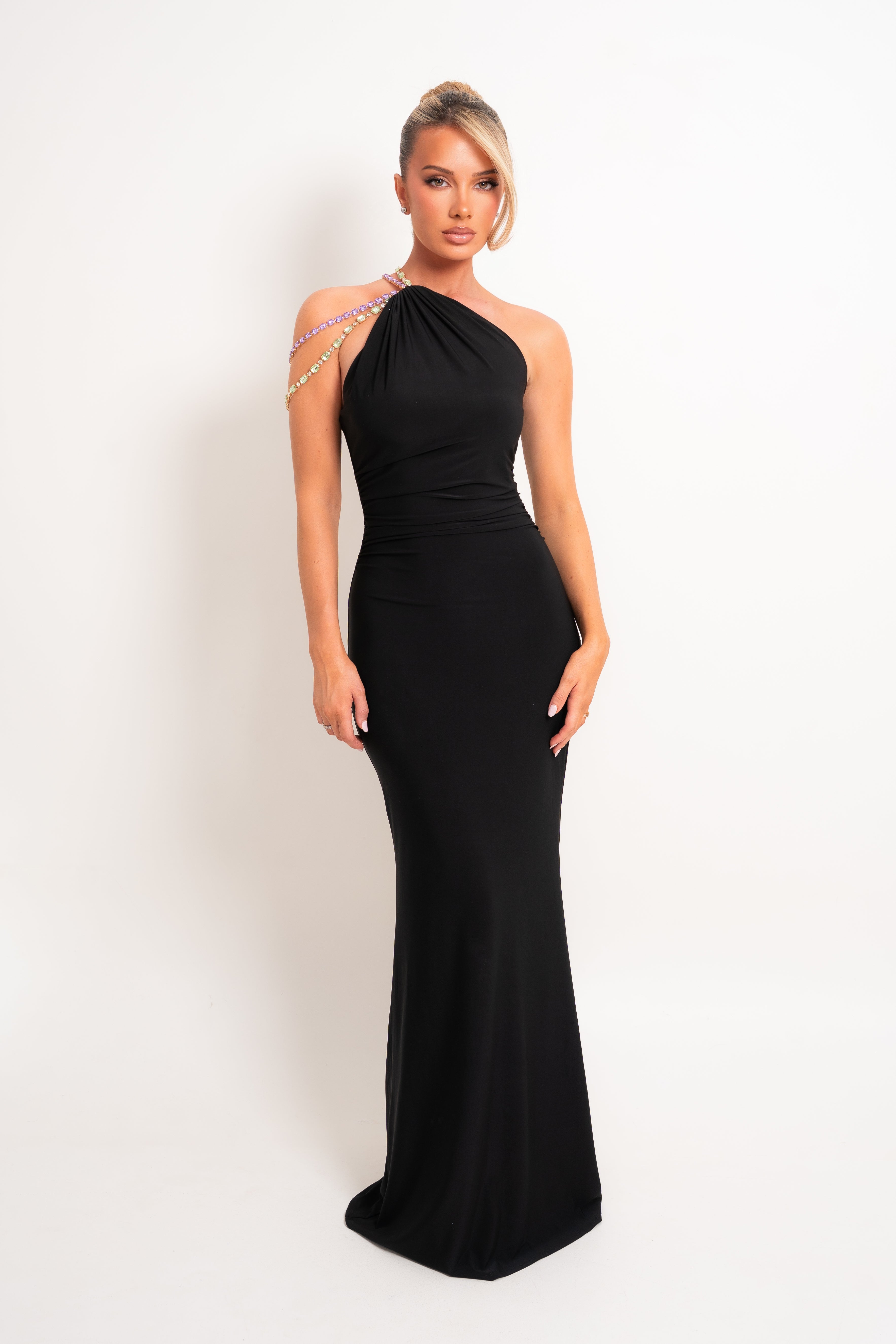 Endeina Black Dress