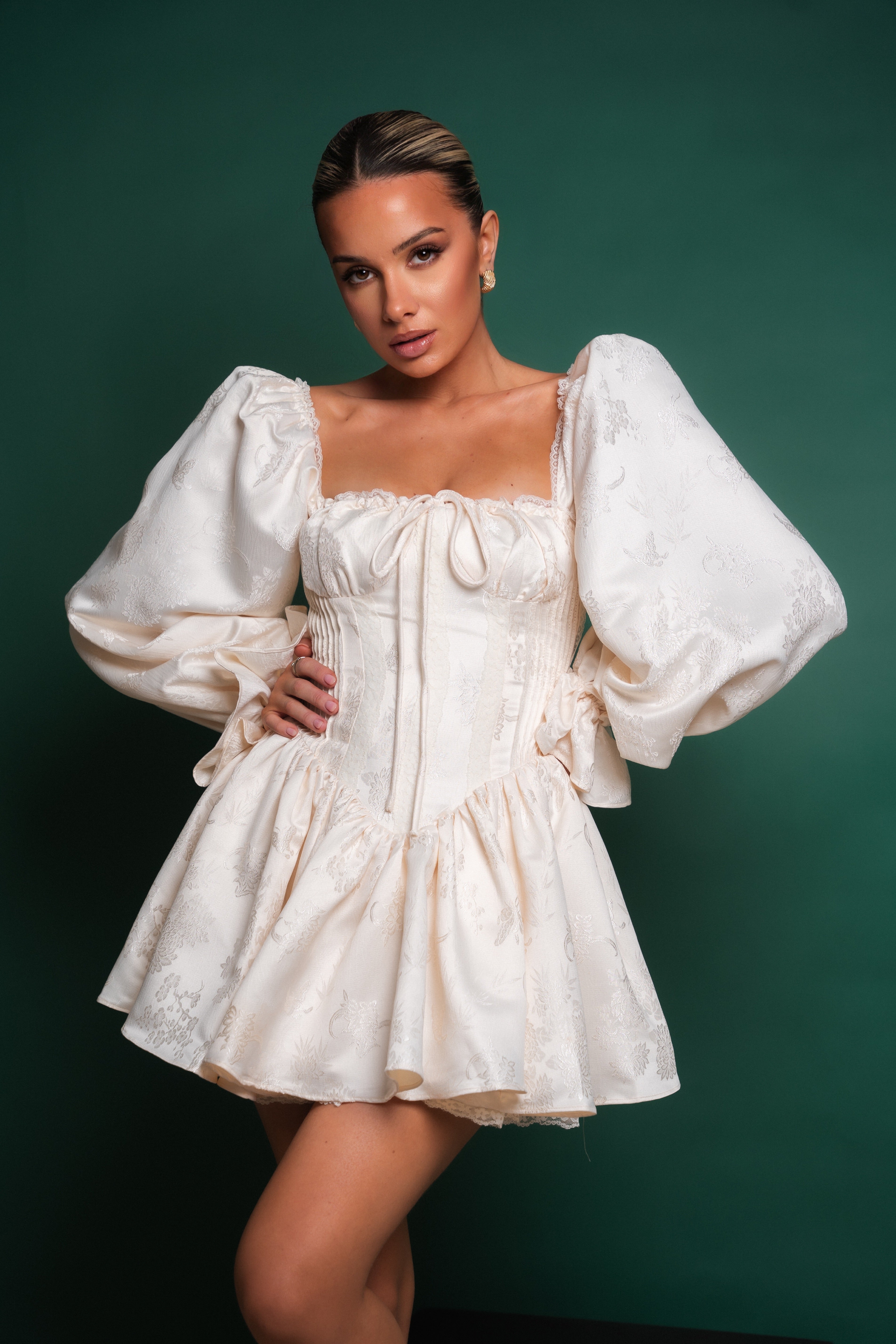 Eliza Cream Dress