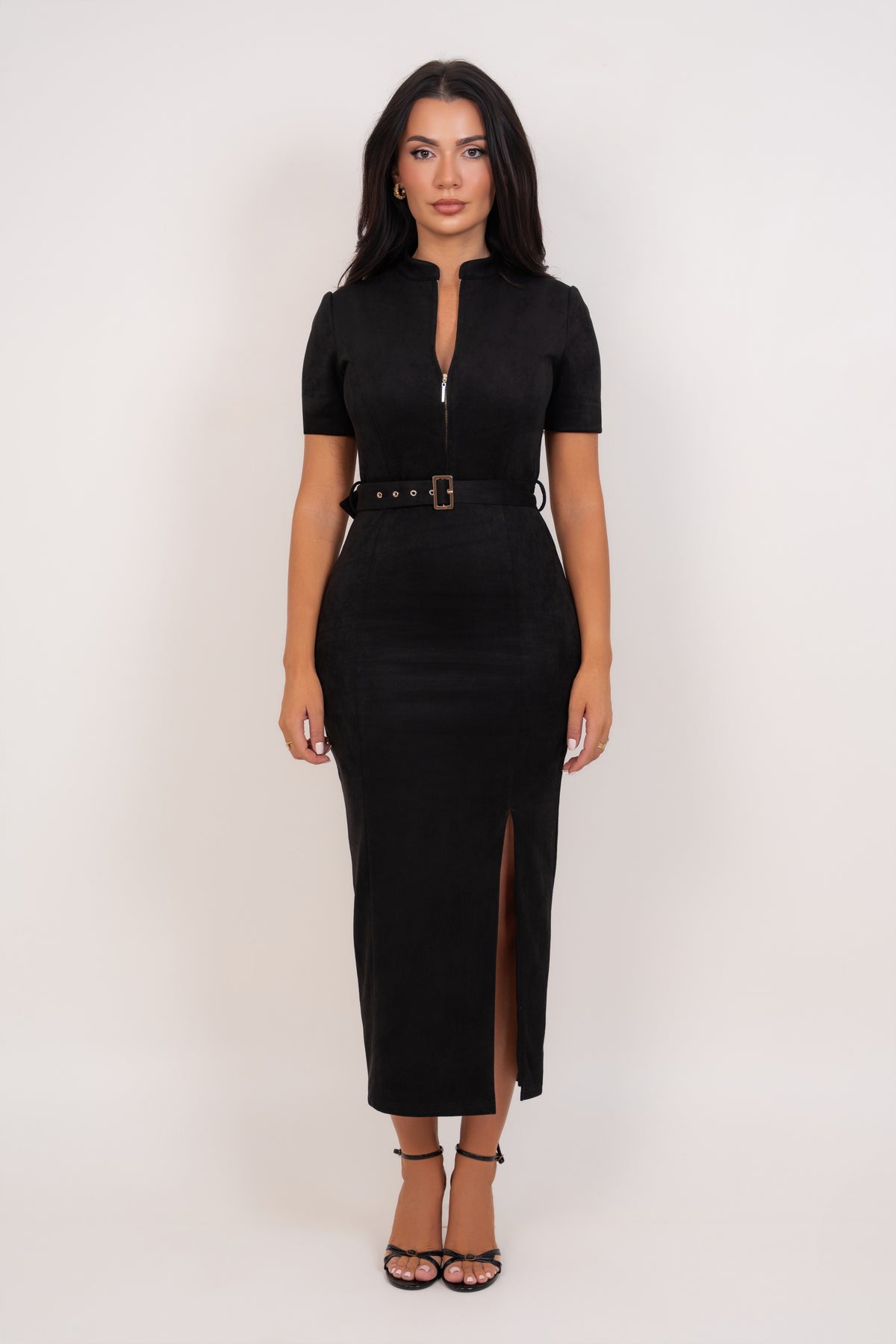 Erinda Black Dress