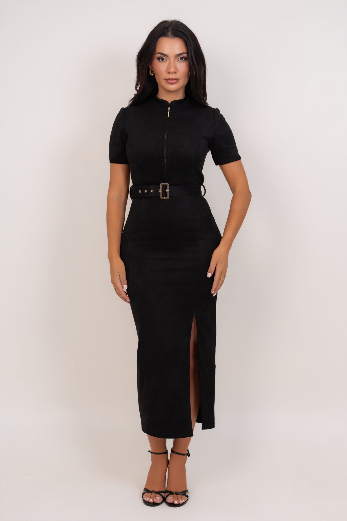 Erinda Black Dress