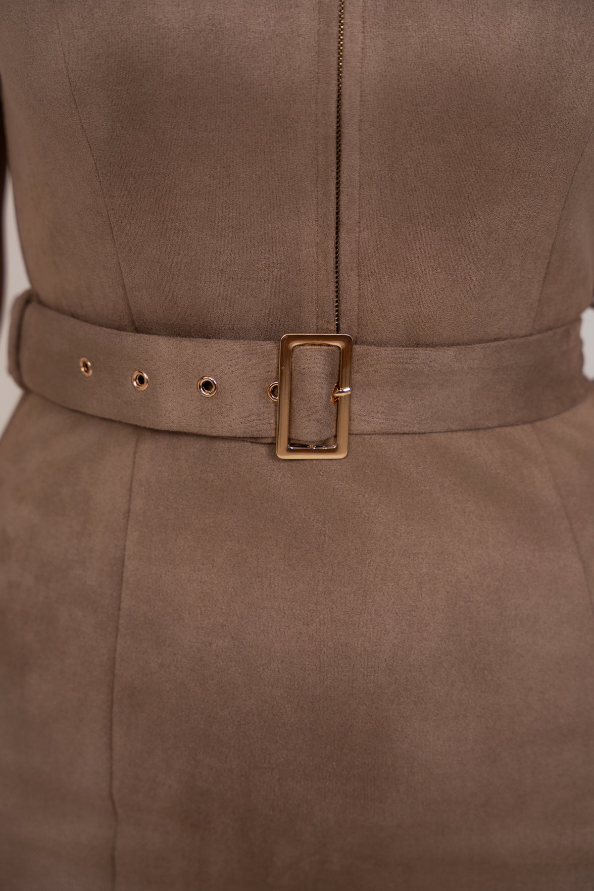 Erinda Taupe Dress