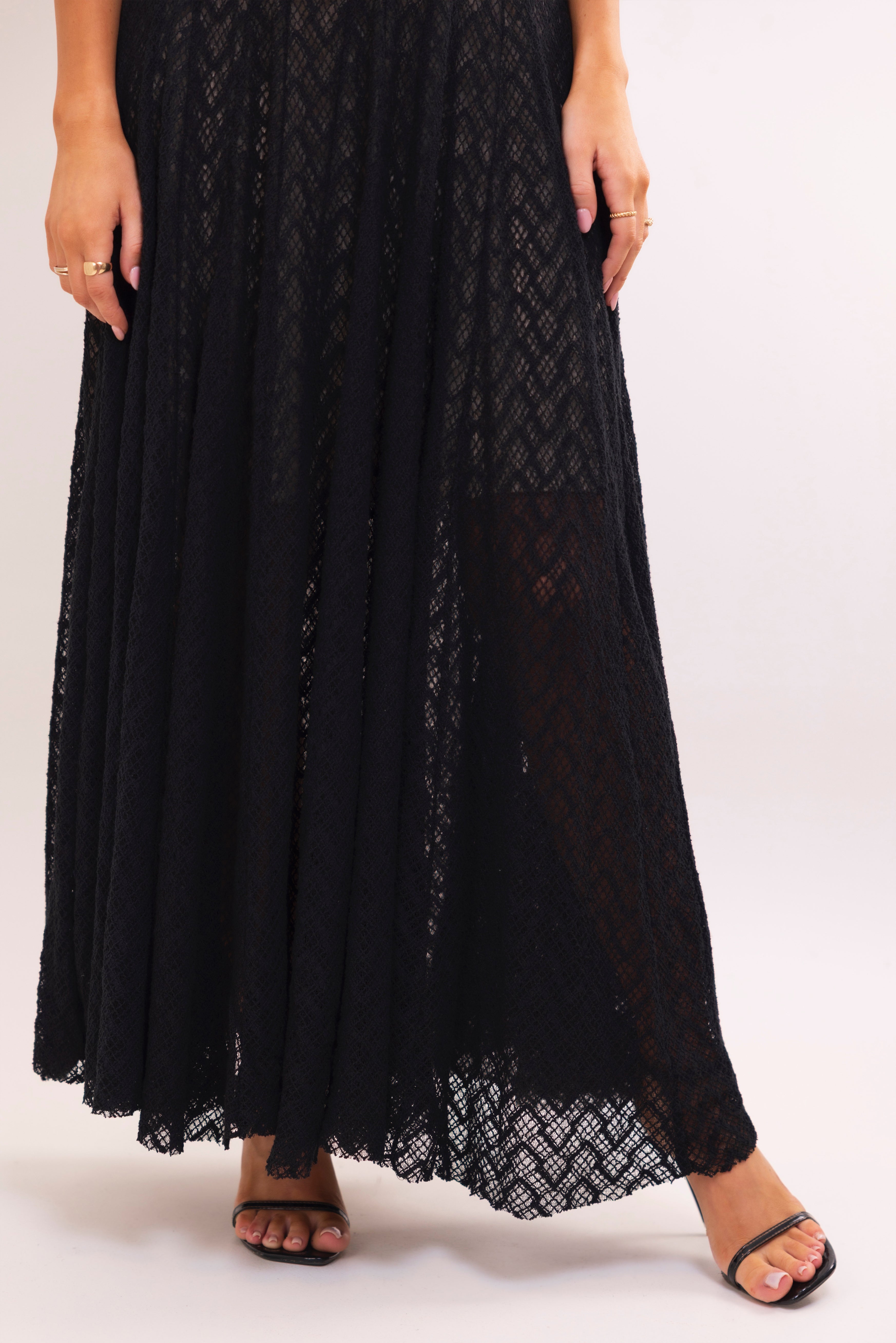 Fressia Black Dress