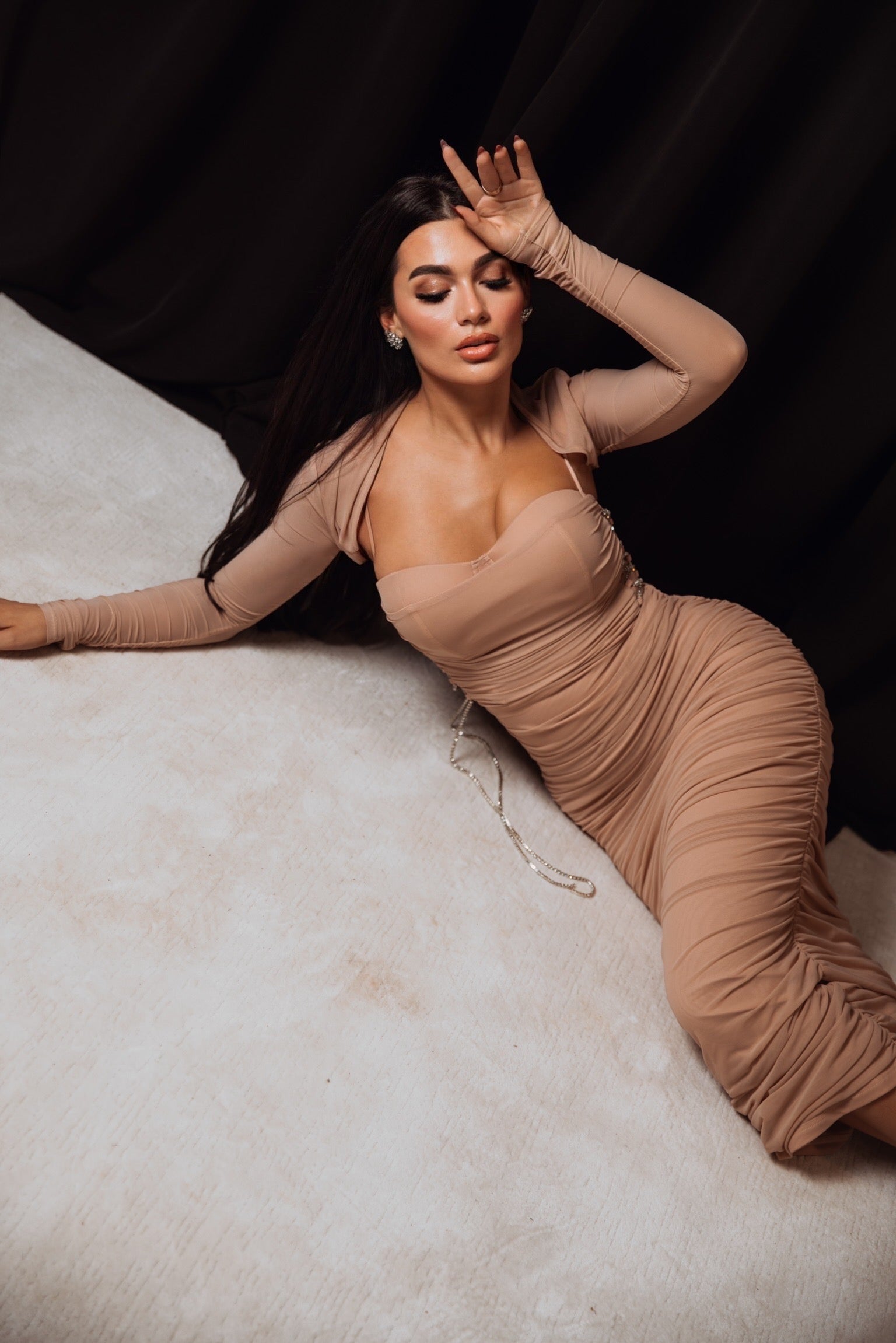 Gabriella Nude Dress