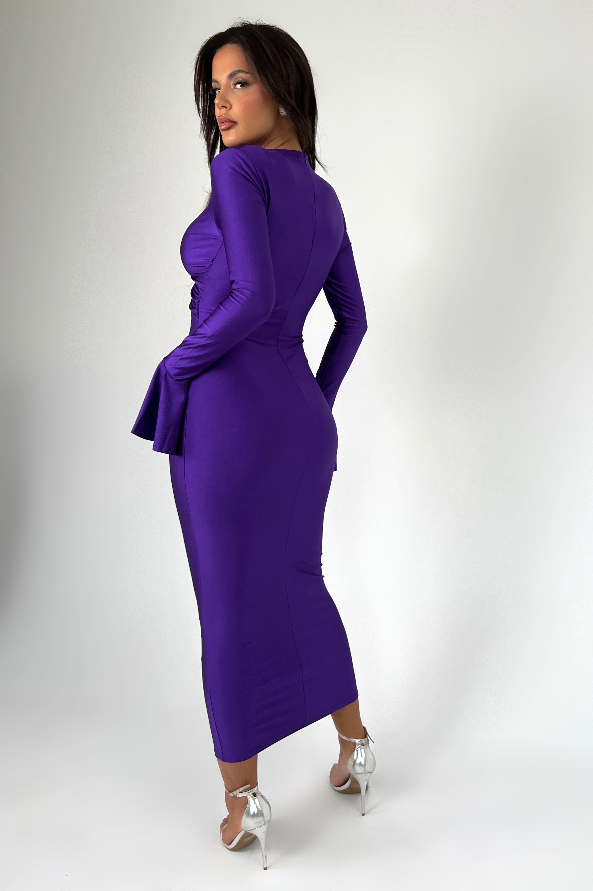 Gerta Purple Dress