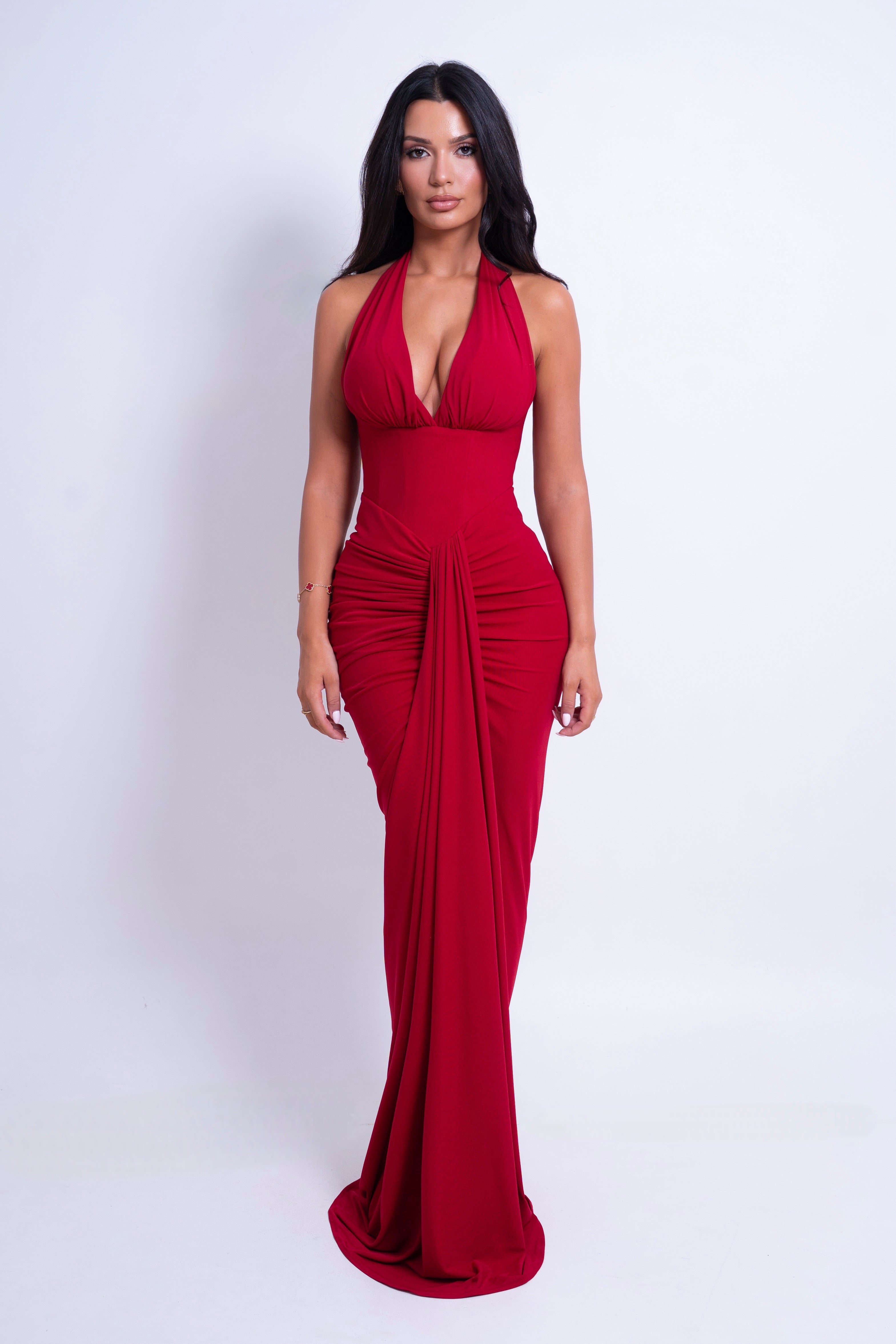 Belina Scarlet Red Dress