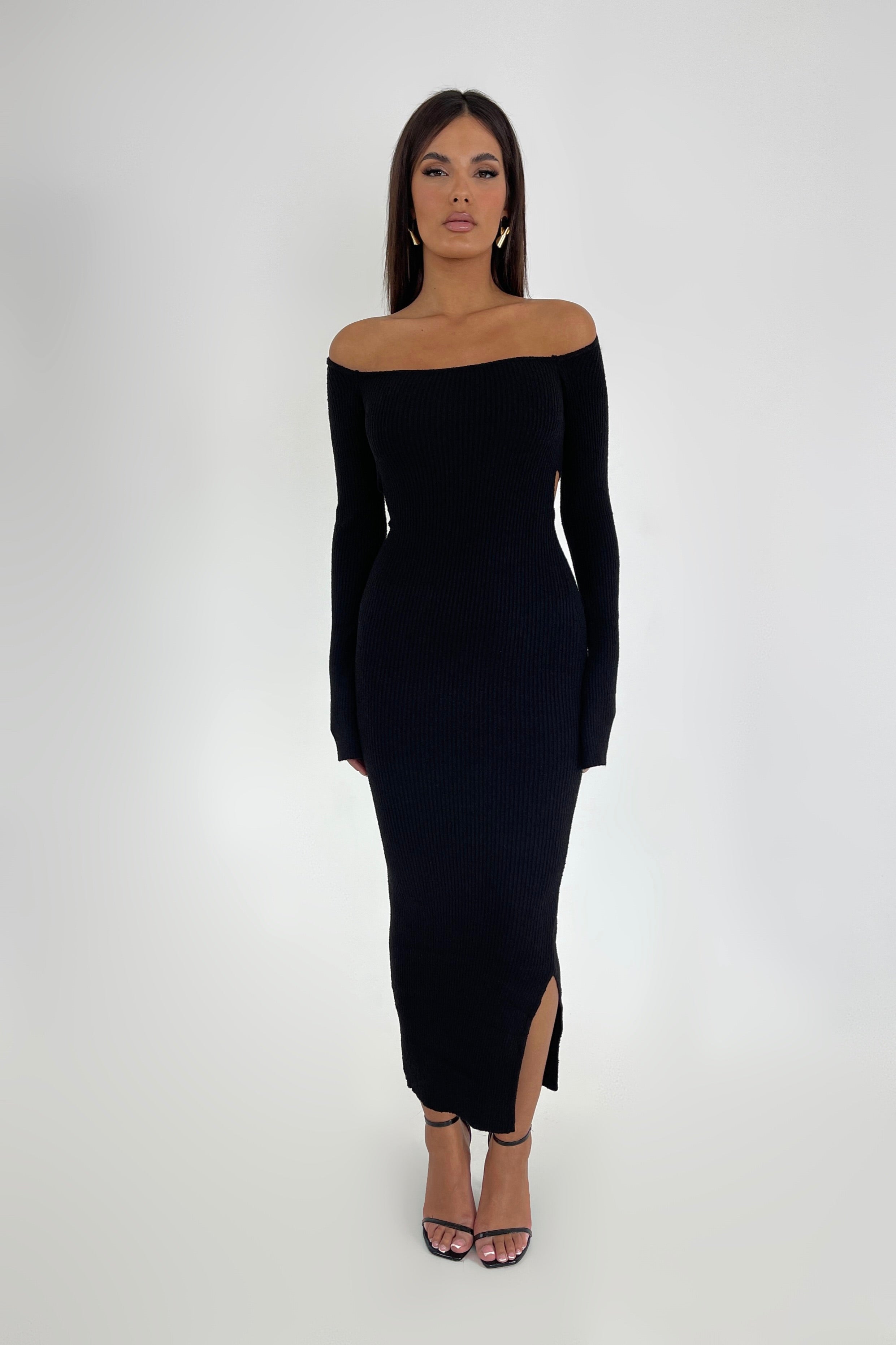 Maline Black Dress