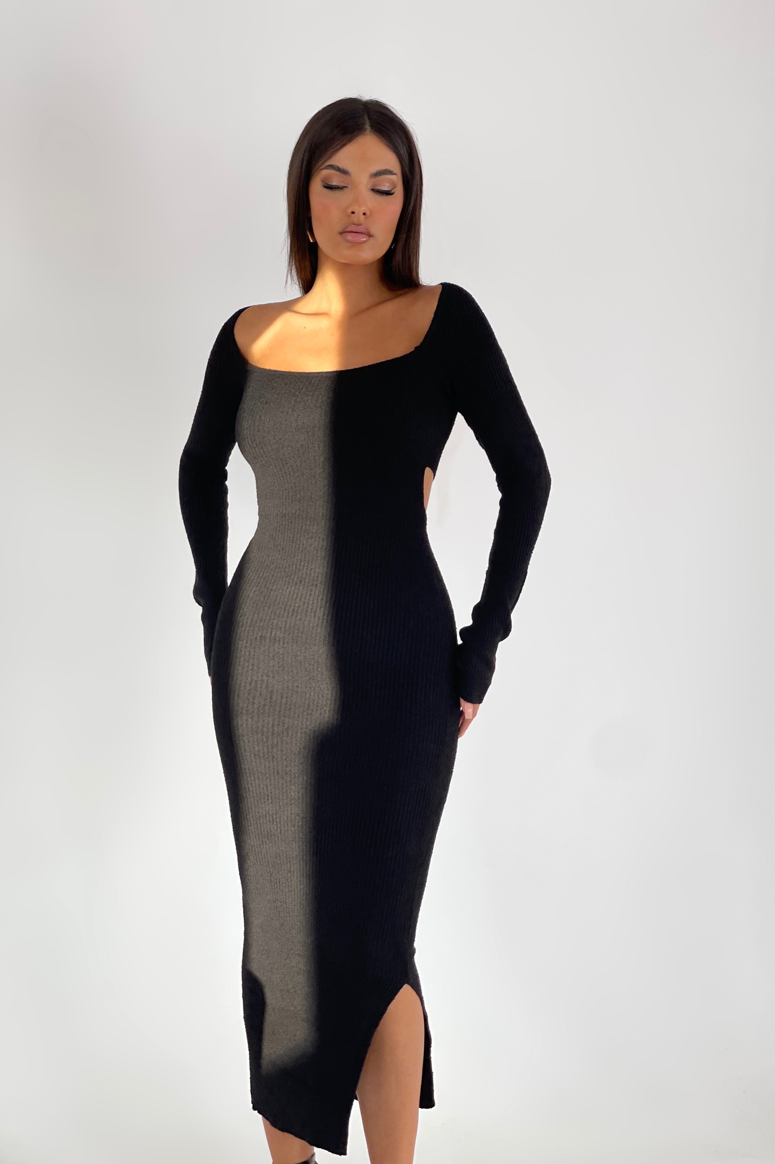 Maline Black Dress